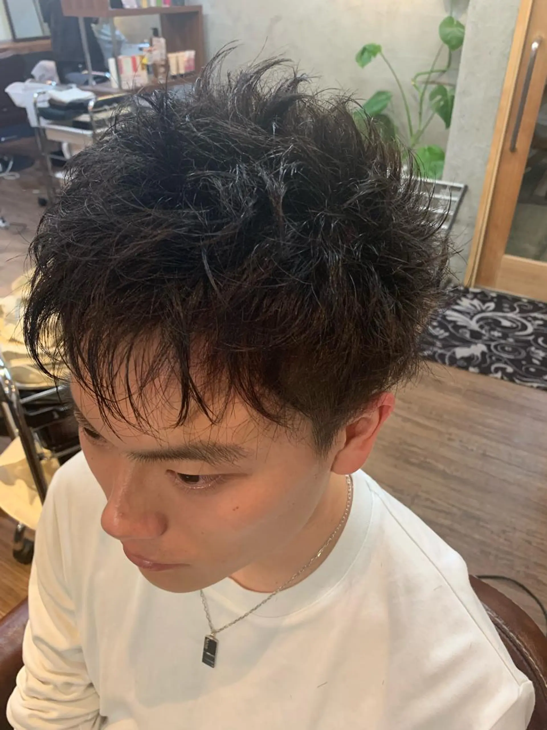 ショート カット ヘアセット ✨上村 潤平✨メンズヘア✨のヘアスタイル