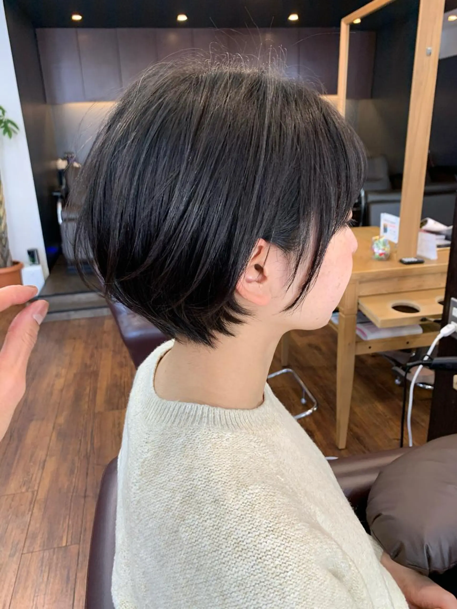 ショート 縮毛矯正/ショート/ レイヤー/畑中正敏のヘアスタイル