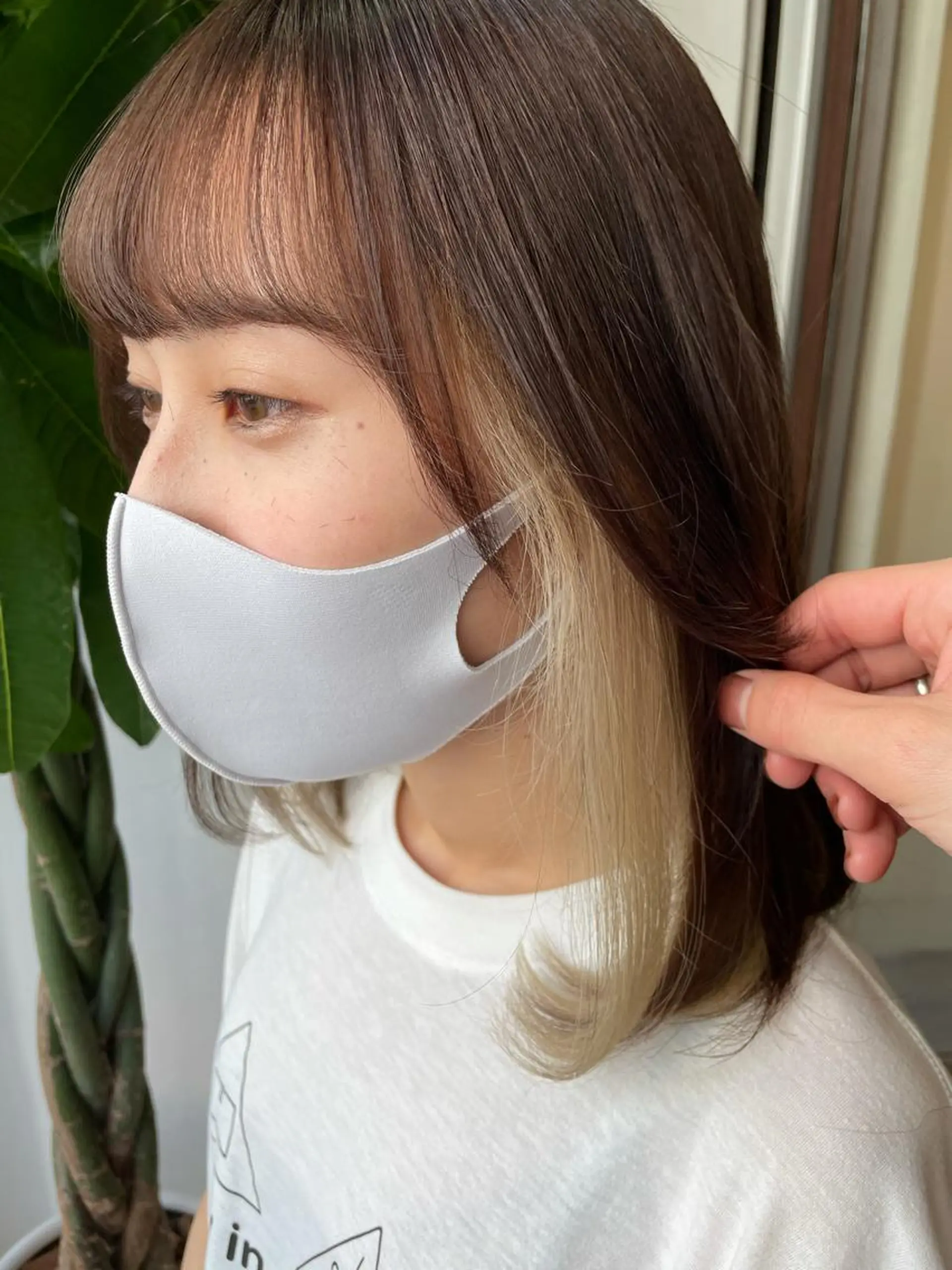 カラー ヘアカラー トリートメント ヘッドスパ 【店長】インナー指名 No.1戸塚優思のヘアスタイル