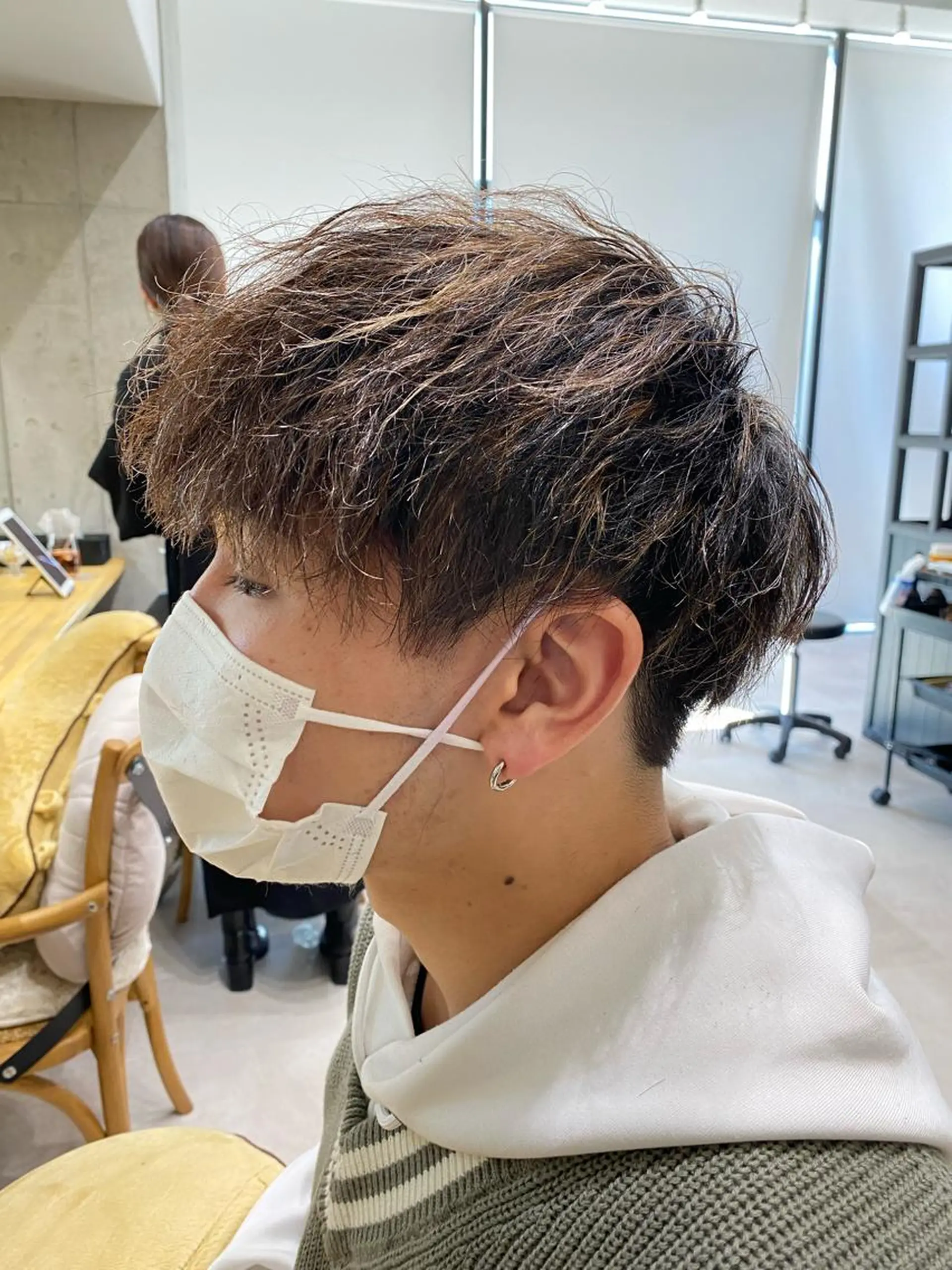 ショート メンズ カット パーマ トリートメント 似合う髪型が 分からない方へのヘアスタイル