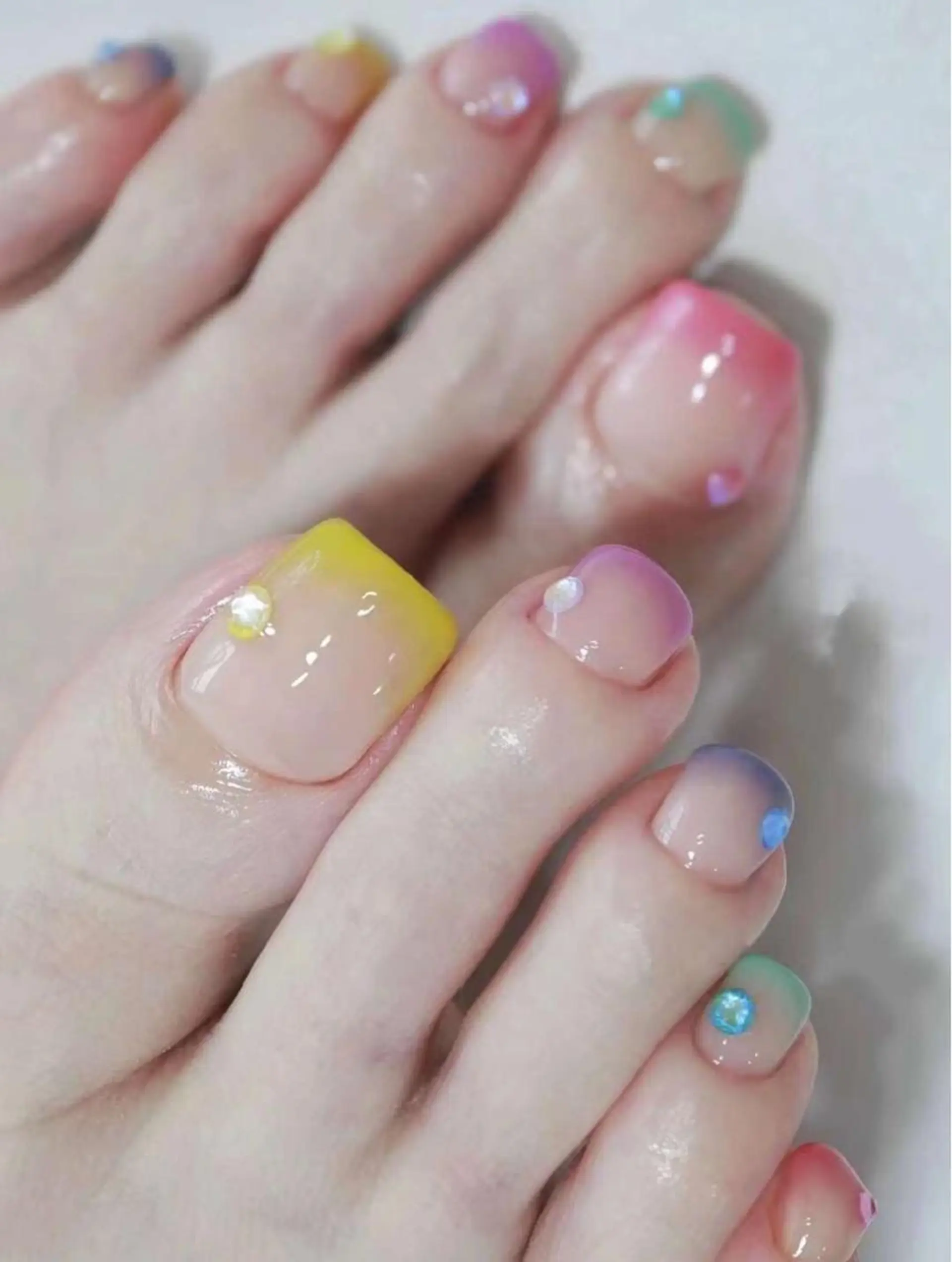 ネイル フットネイル リ サのネイルデザイン