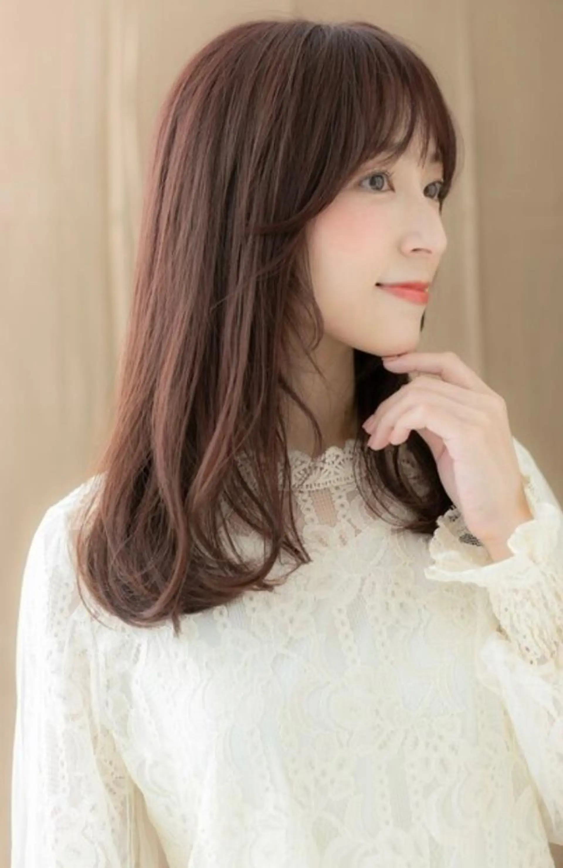 ロング カラー パーマ 似合わせ✨透明感🫧 佐藤優斗のヘアスタイル