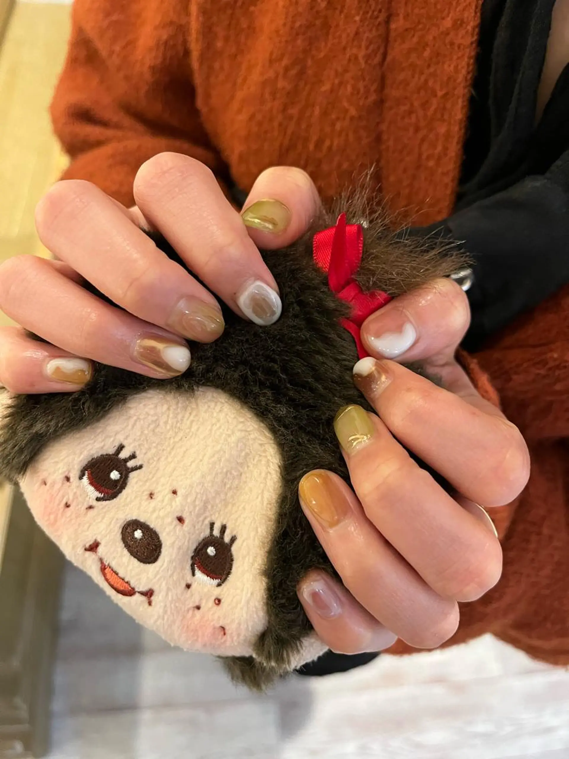 ネイル ハンドネイル une／YUKINA 🫧大人nuanceのネイルデザイン