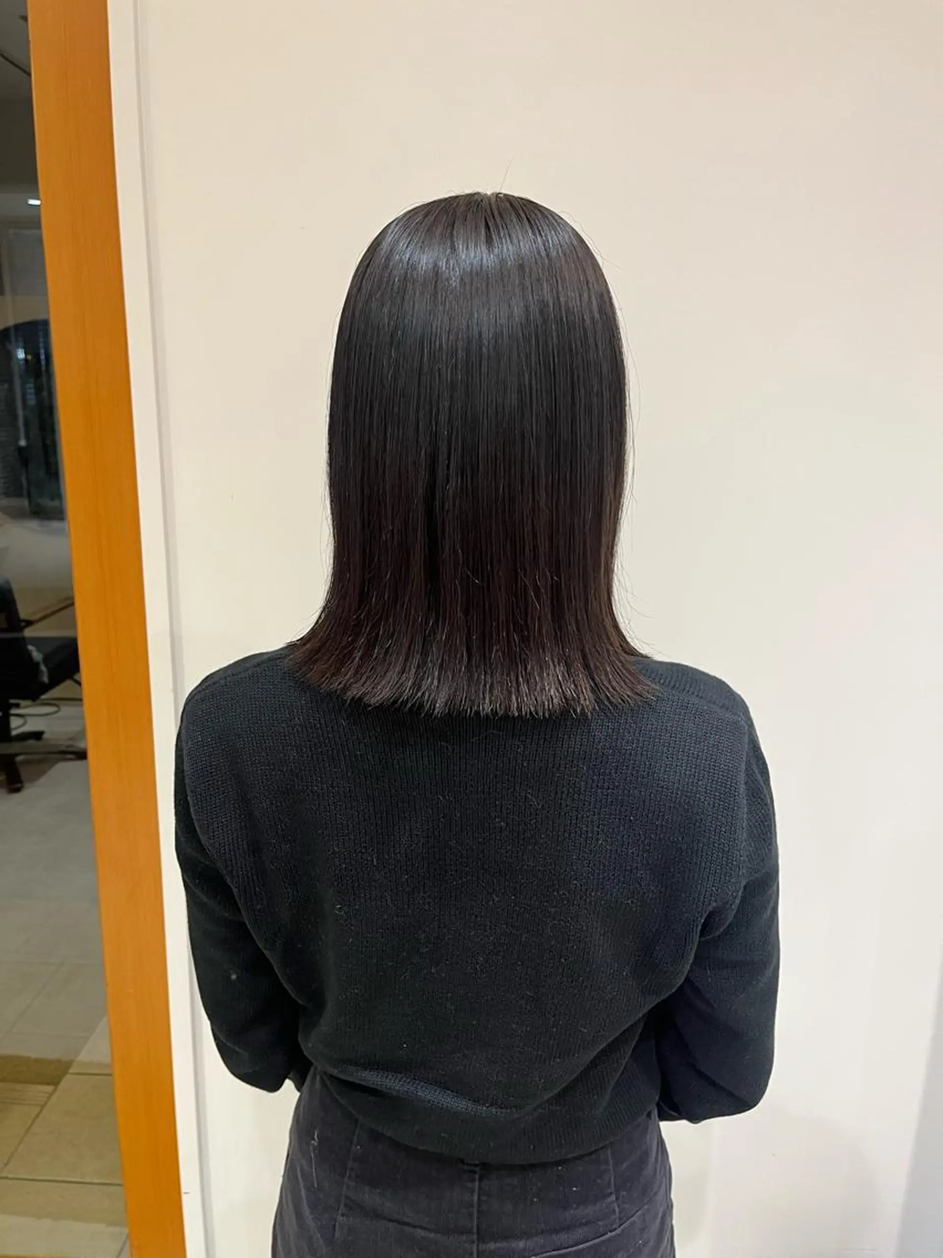 ミディアム カラー 🦖ミニボブ/ボブ /MOEKA🦕のヘアスタイル