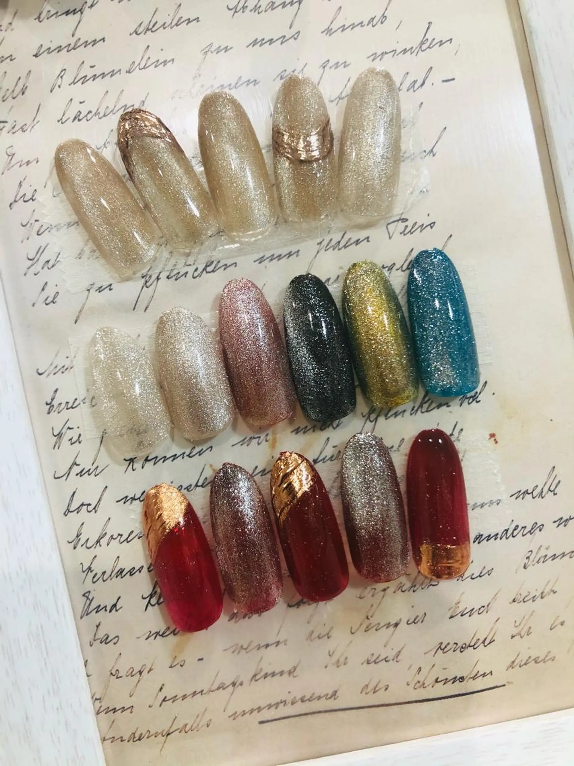 ネイル ジェルネイル マグネットネイル H3(エイチスリー)所属・H3 hitoのネイルデザイン