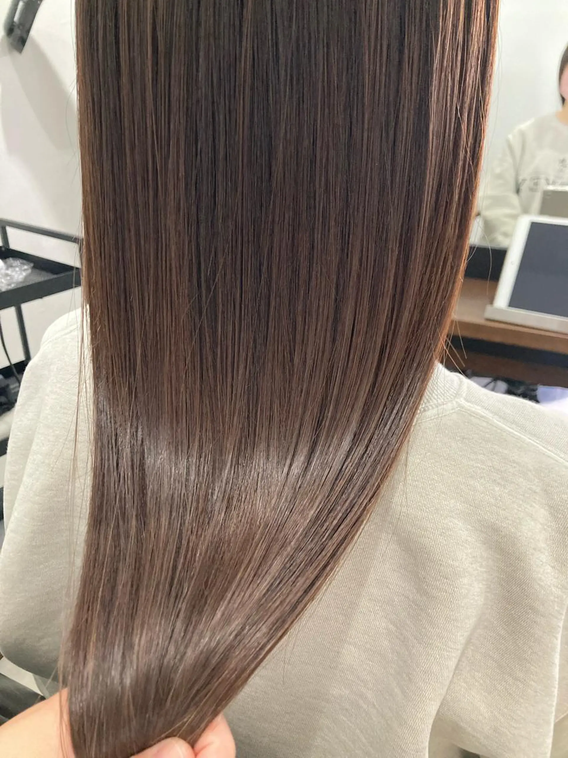 ロング トリートメント Larry🌼中下 美香のヘアスタイル