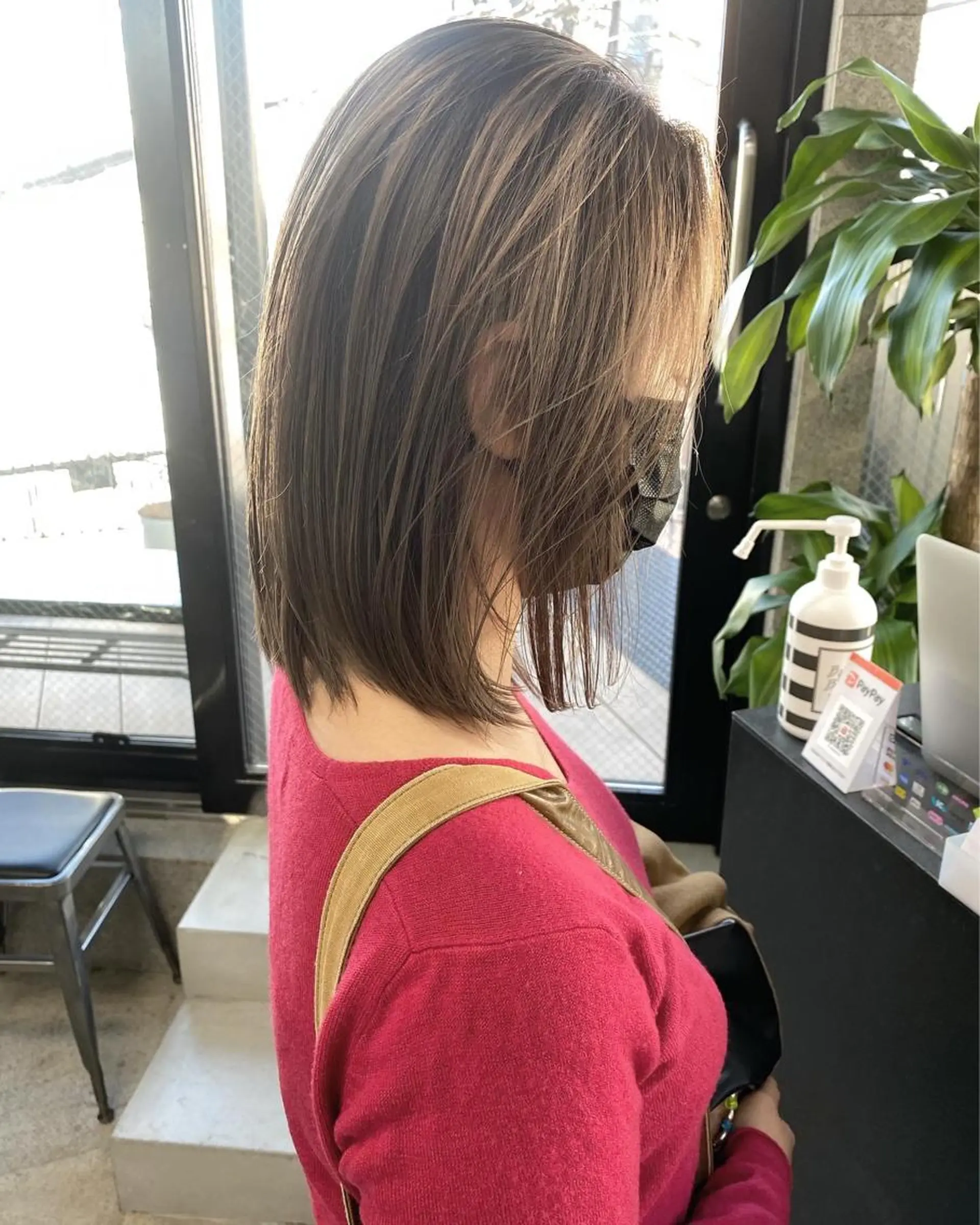 ミディアム カラー パーマ 髪質改善 縮毛矯正 トリートメント OVER→三軒茶屋 /縮毛矯正・髪質改善のヘアスタイル