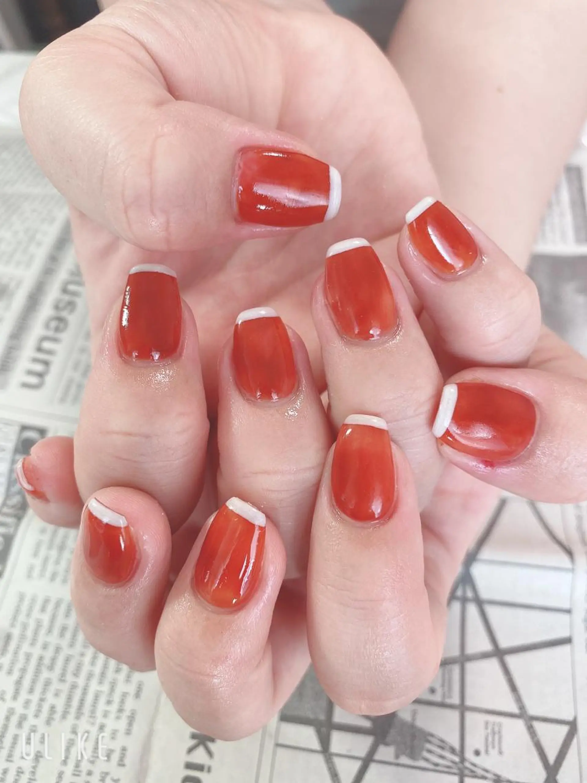 ネイル ハンドネイル ハンドケア 森山 舞のネイルデザイン