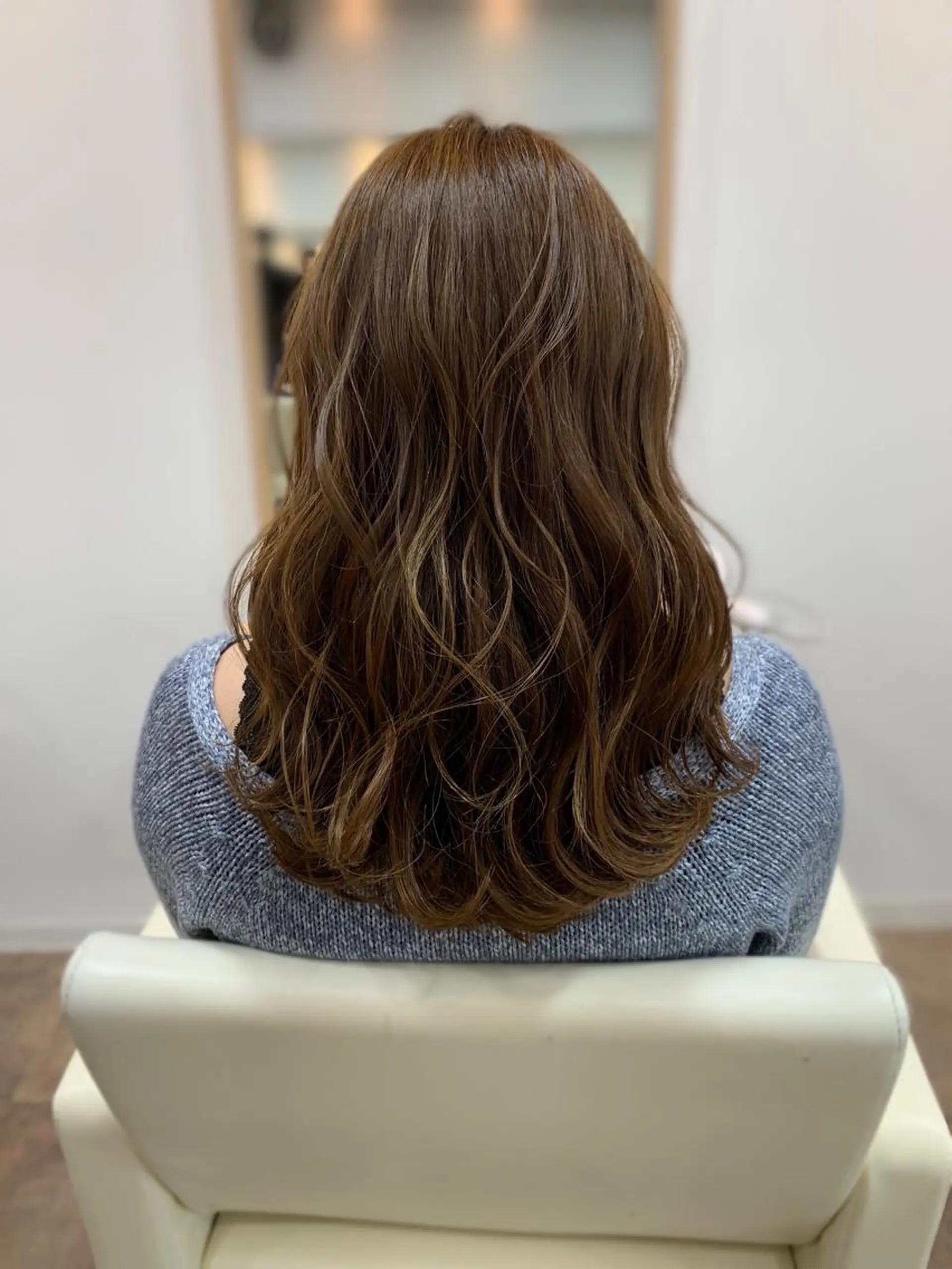 ロング N°rico川喜田 里衣のヘアスタイル