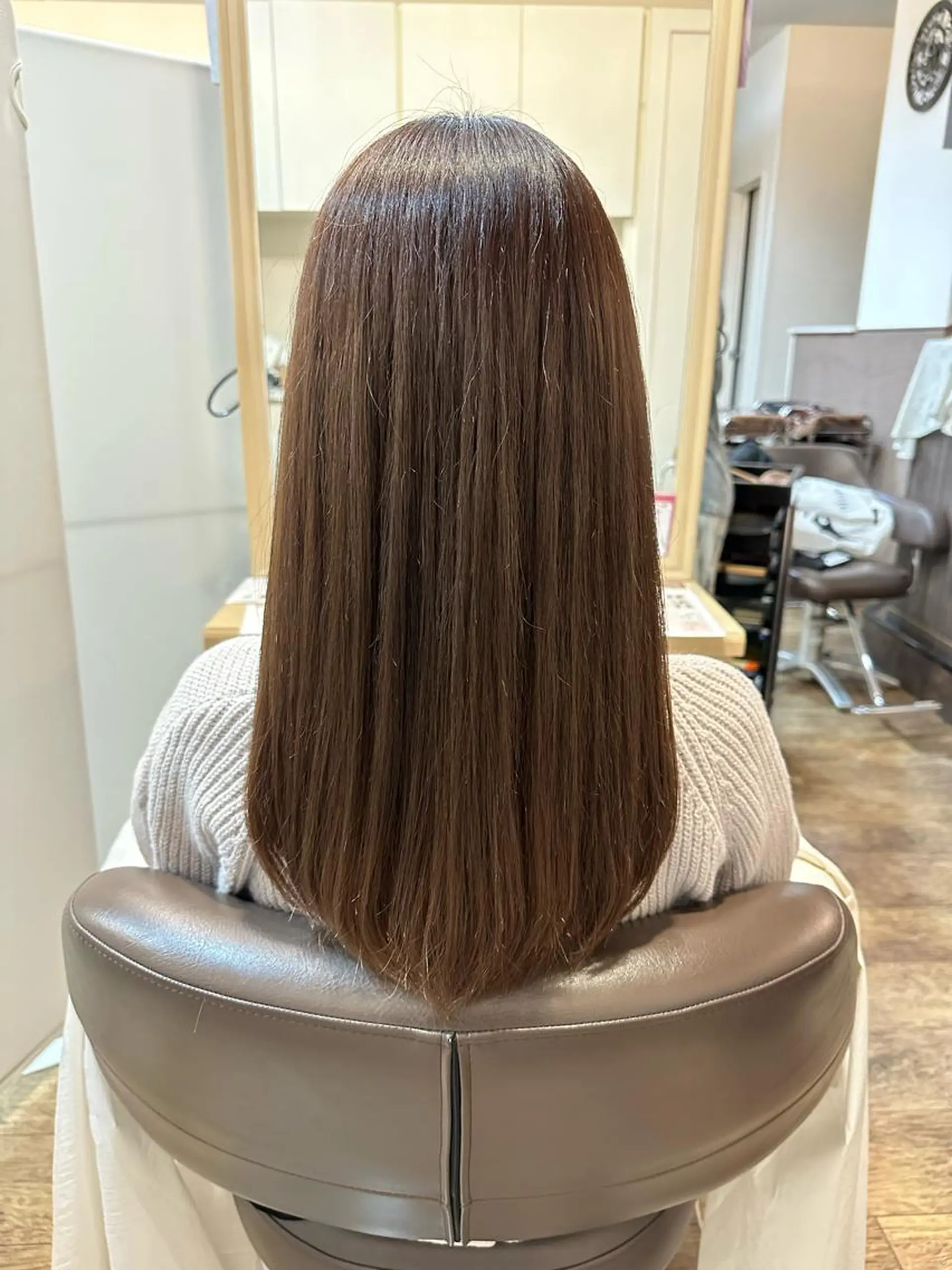 ロング 杉田 花乃のヘアスタイル