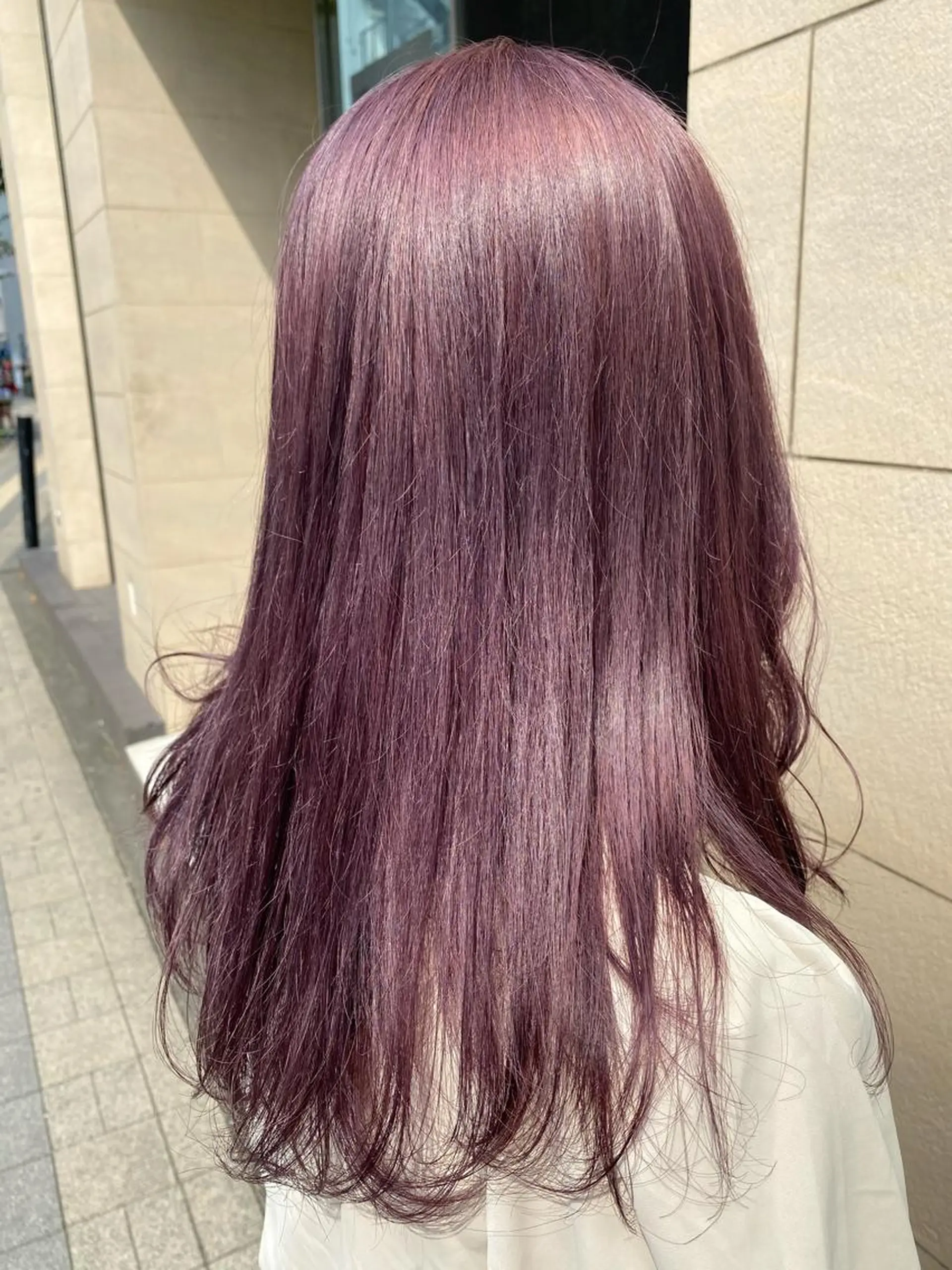 ロング カラー ヘアアレンジ TSUNA 🌙 Lim 五反田のマツエク・マツパデザイン