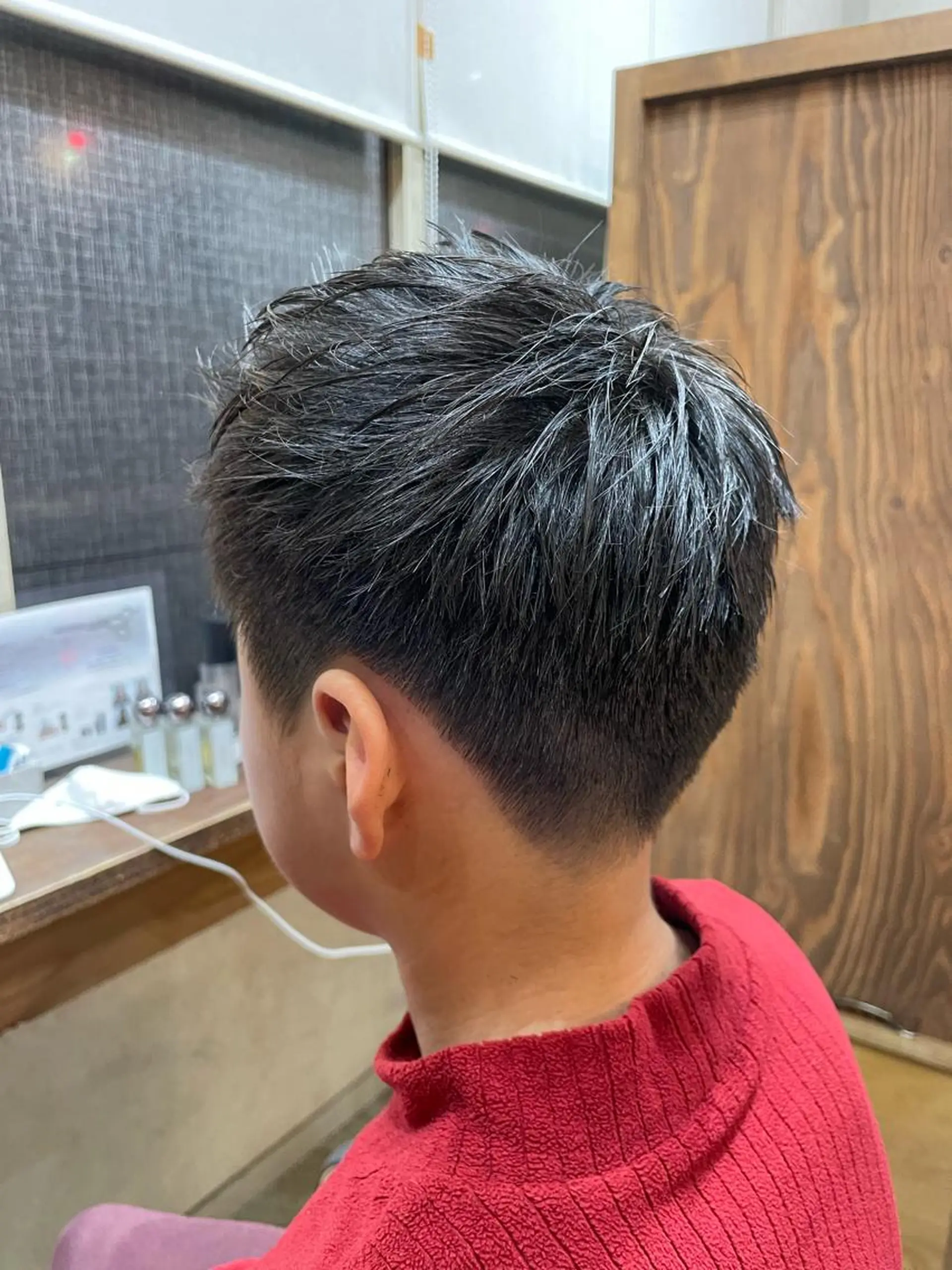 ショート メンズ キッズ lanugo 越打　優のヘアスタイル