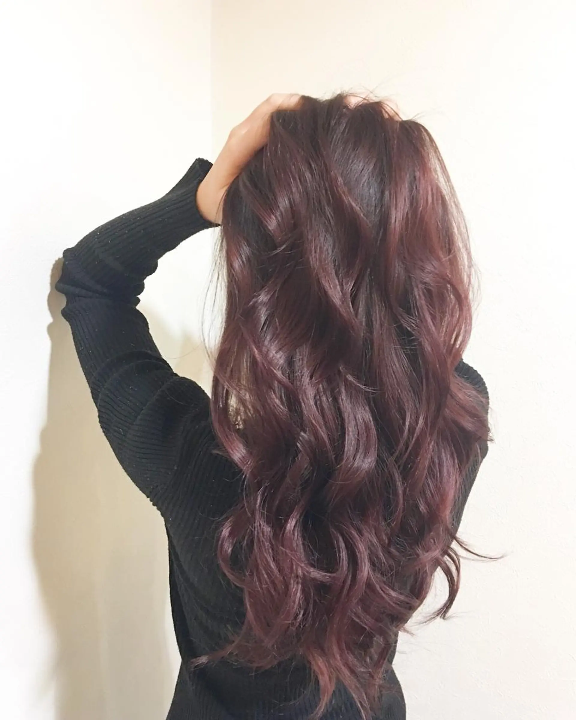 ロング ヤマグチ ヒカルのヘアスタイル