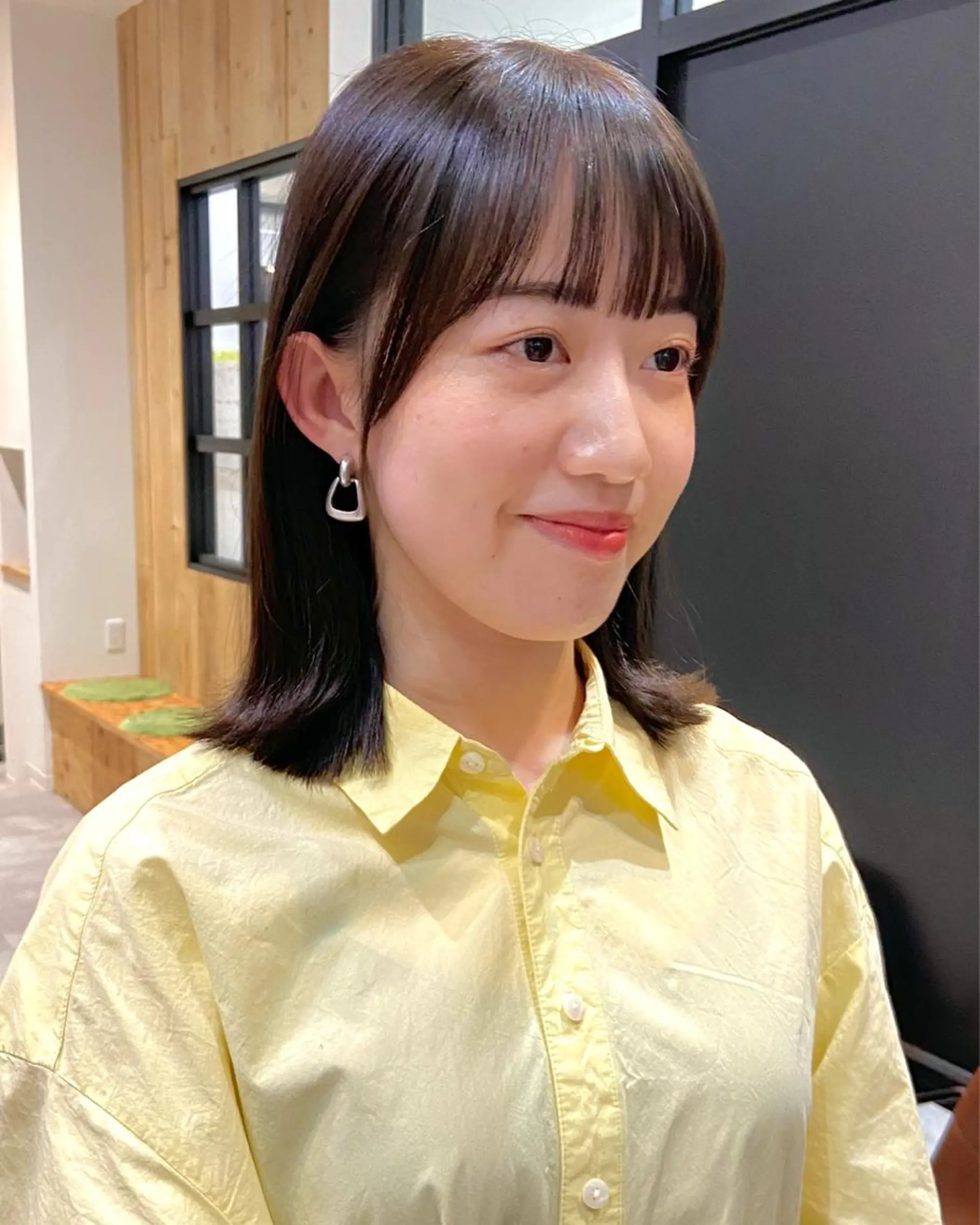 ミディアム カラー カット ヘアカラー トリートメント ERI  / newi町田のヘアスタイル