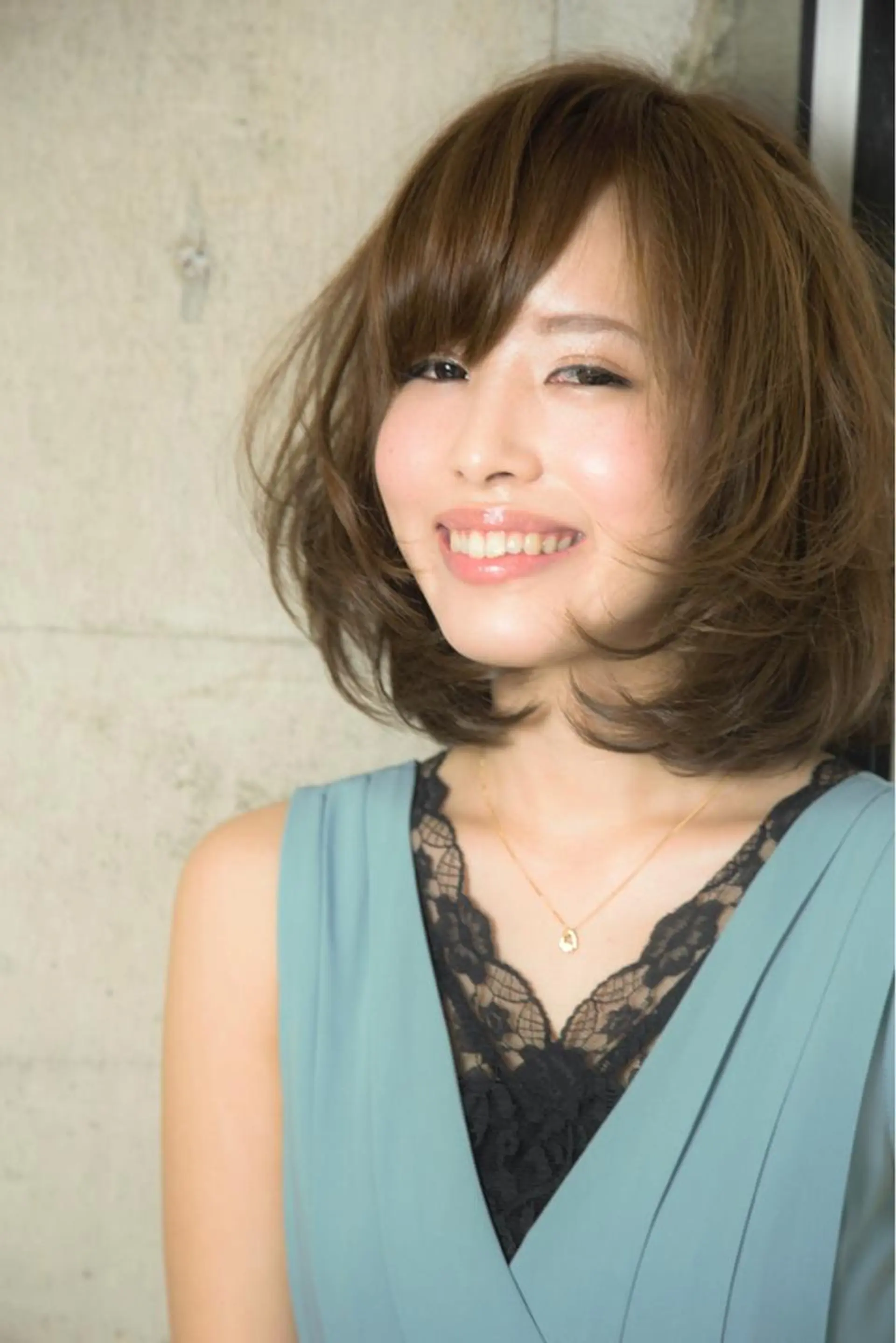 ミディアム カラー パーマ 🍀奥田 剛史🍀のヘアスタイル