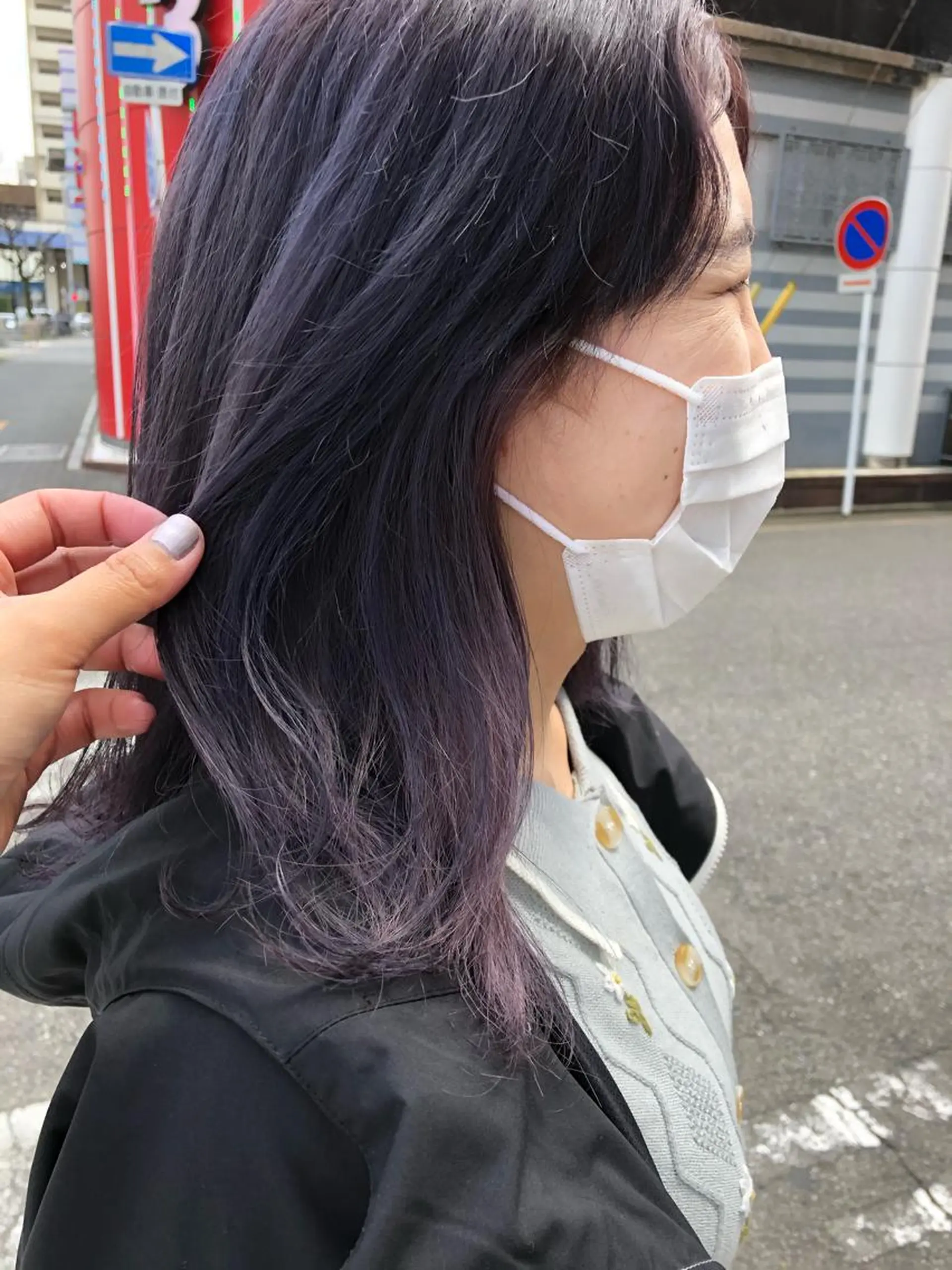 ミディアム レイヤー/高橋 みく /池下/千種のヘアスタイル