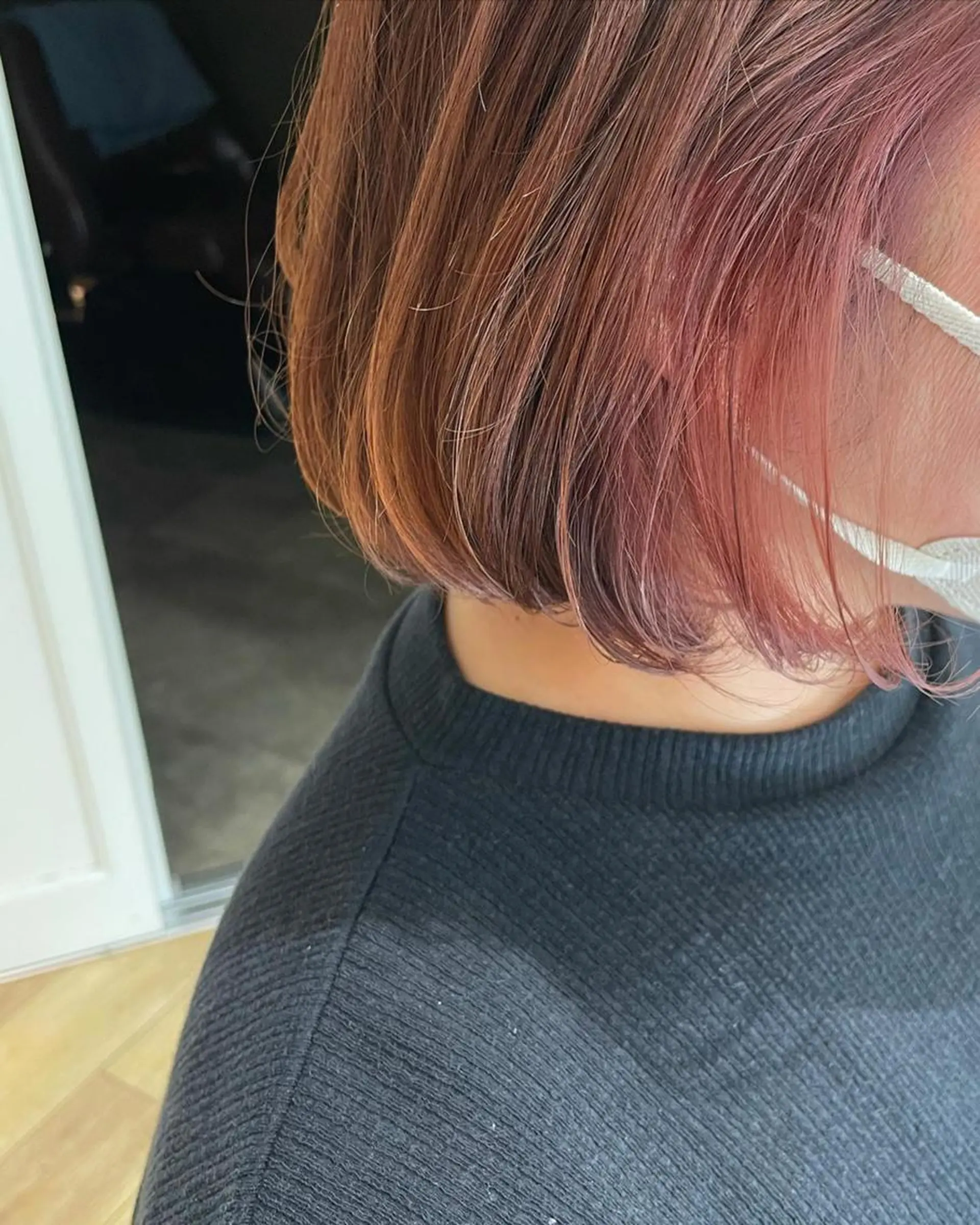 ミディアム カラー パーマ ヘアアレンジ メンズ キッズ ネイル マツエク・マツパ メンズインナーカラー インナーカラー ラベンダーカラー ラベンダーピンク ピンクカラー 🫧垢抜けヘア🫧 SHIORIのヘアスタイル