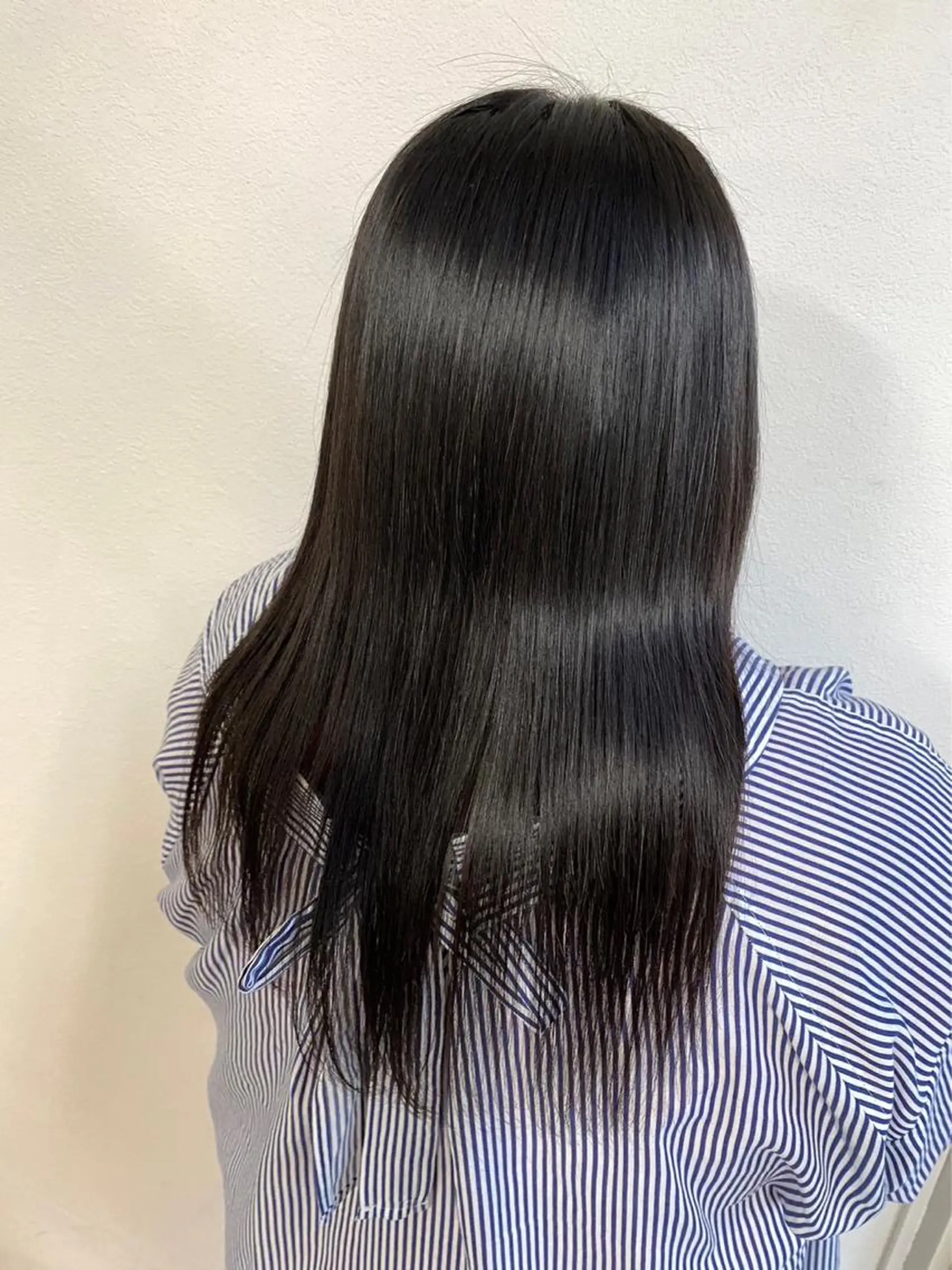 セミロング 縮毛矯正 【アクイール】やまだ みなのヘアスタイル