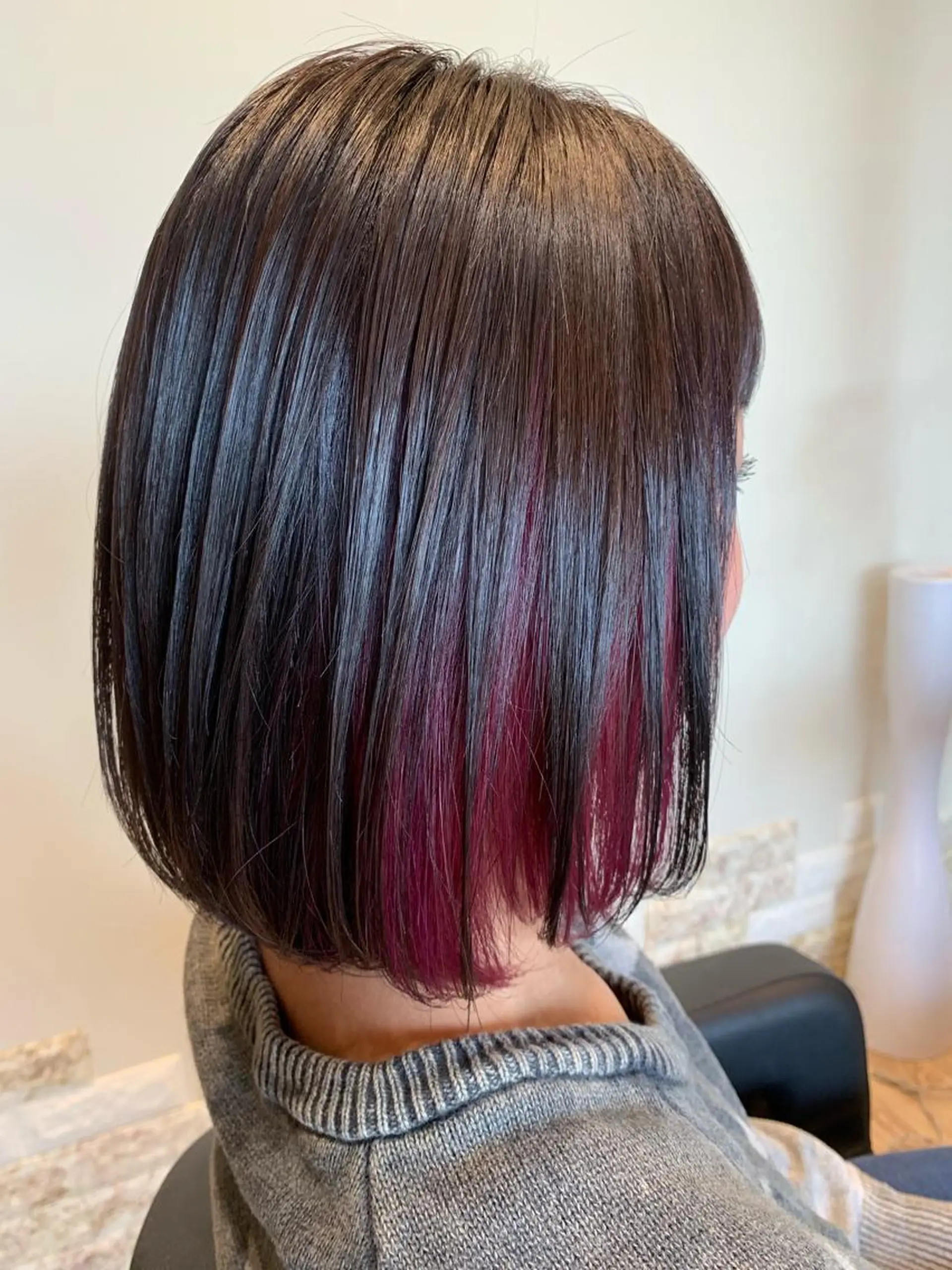 ミディアム カラー 関口 友行のヘアスタイル