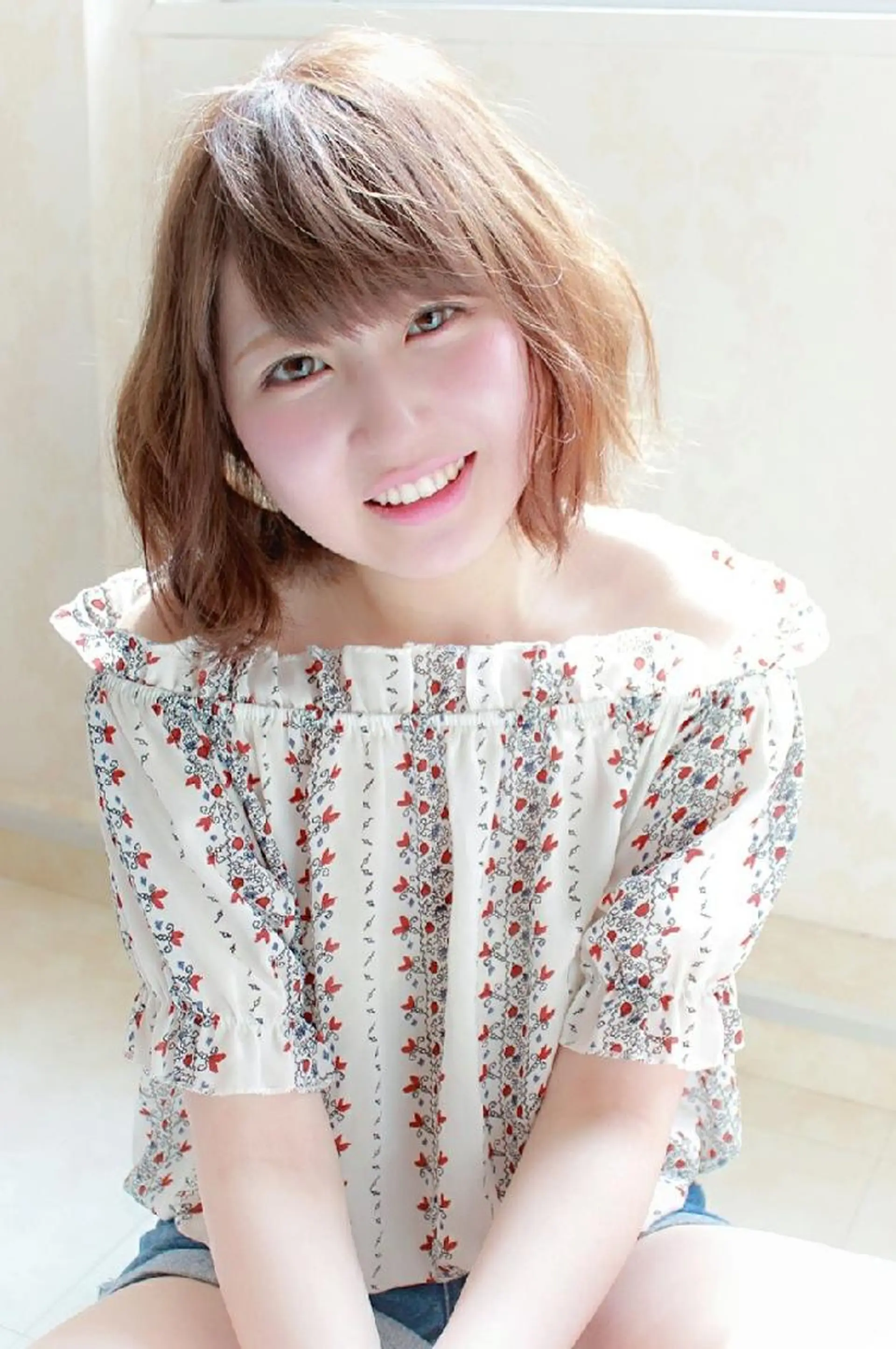 ショート カラー パーマ 伊藤 功士のヘアスタイル