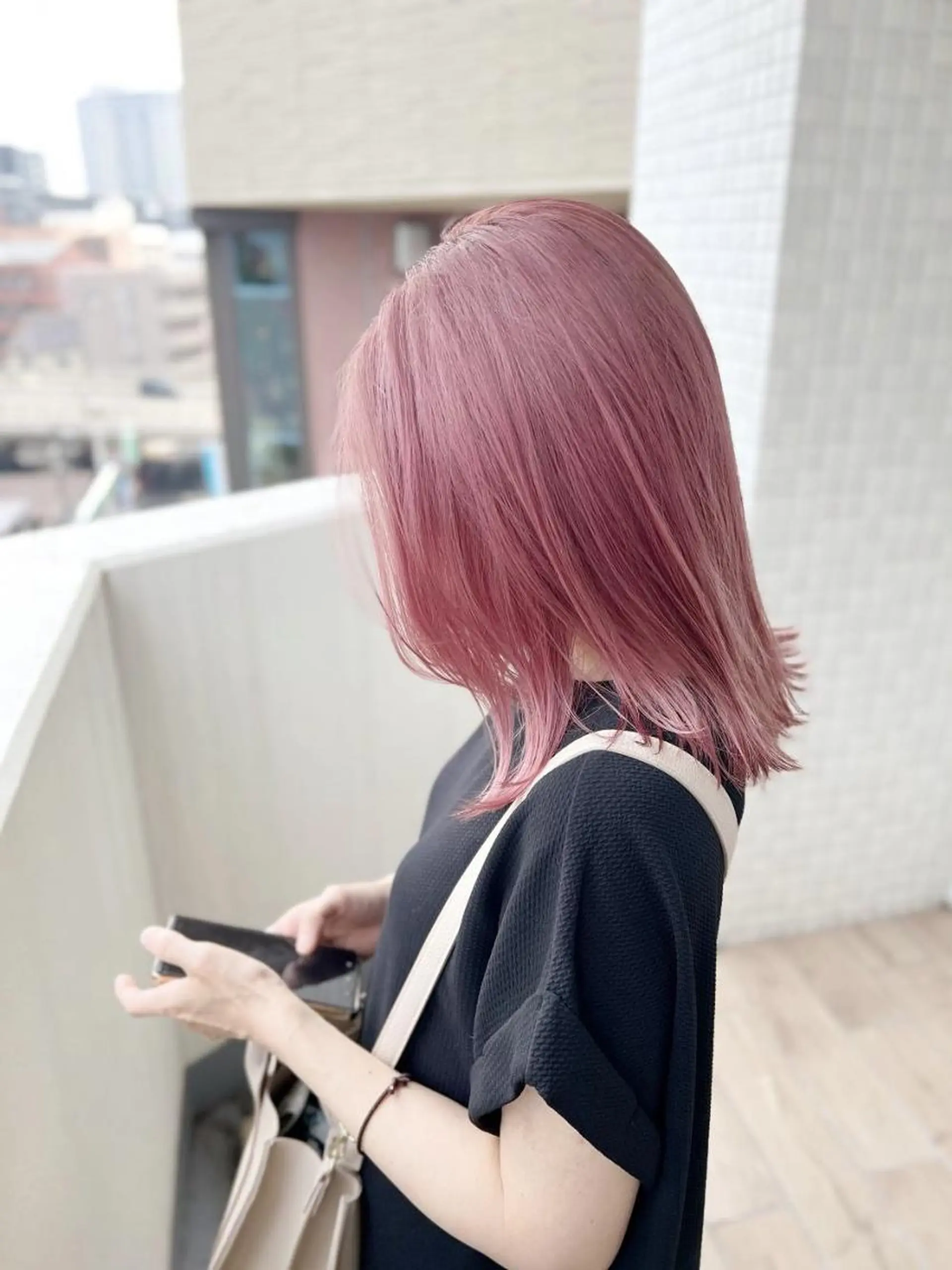 ミディアム カラー ✨【公式】 juhl.横浜✨のヘアスタイル