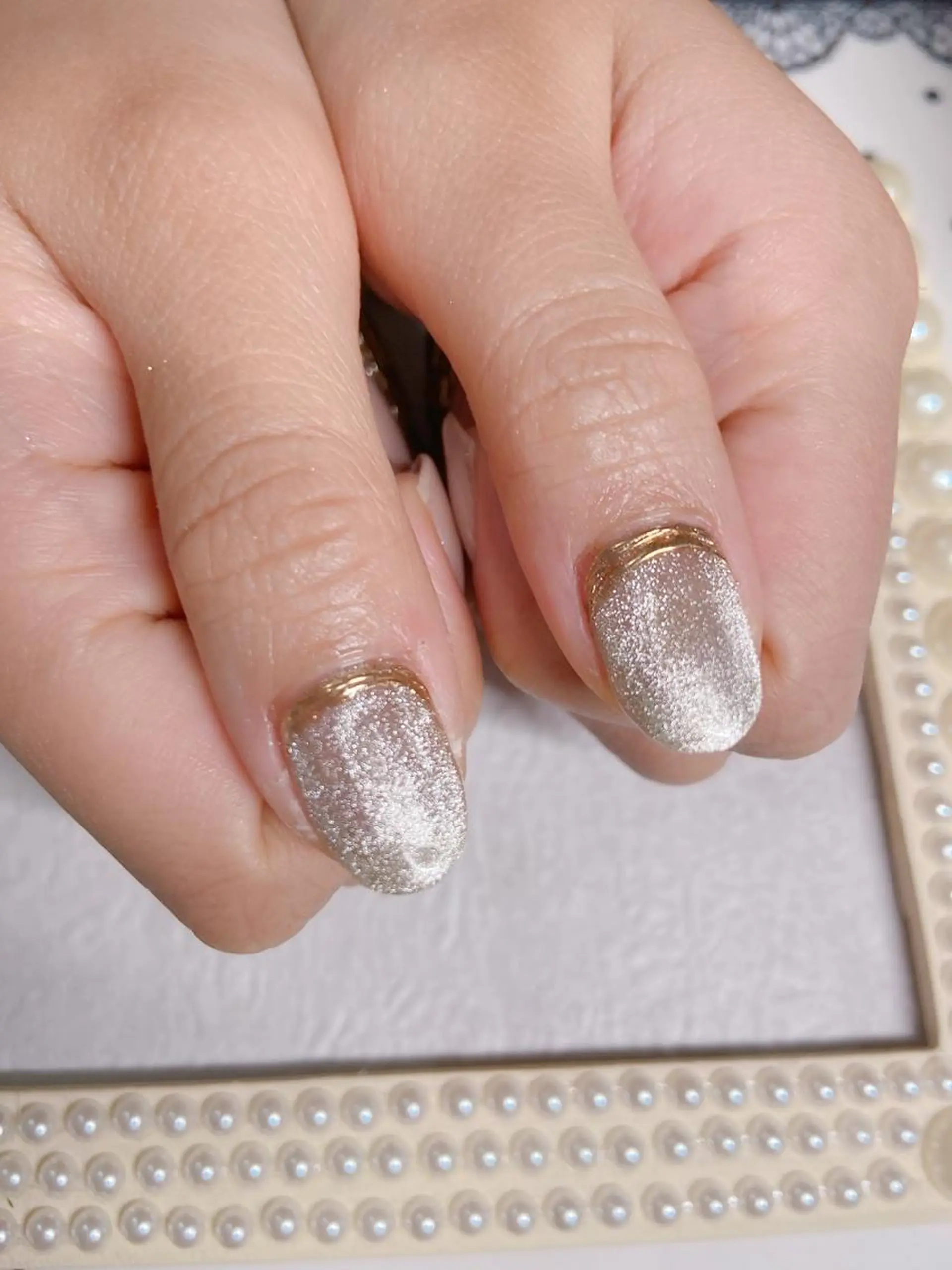 ネイル マグネットネイル lulucharis nailのネイルデザイン