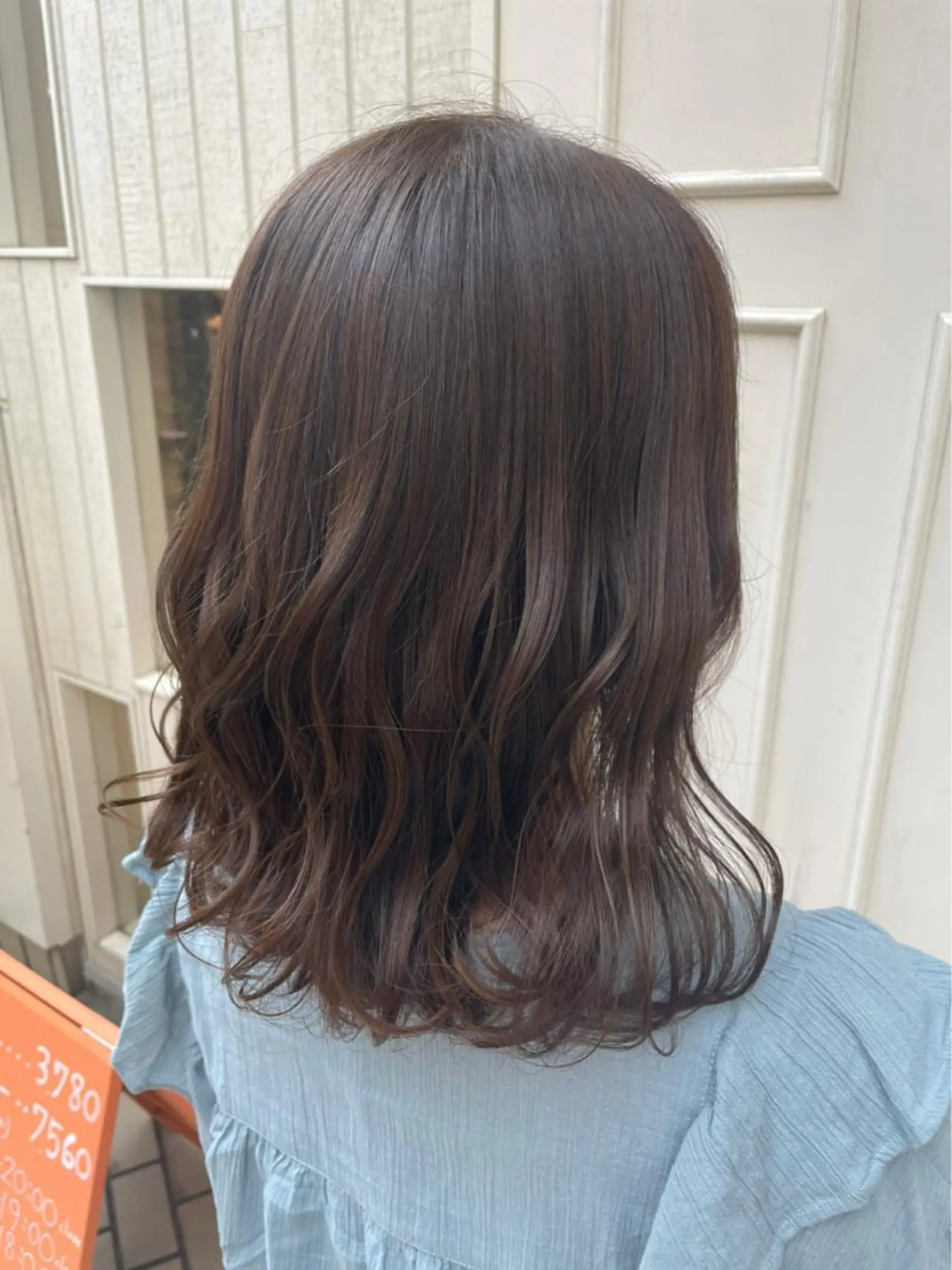 ミディアム カラー 🫟Blanco🫟 Color&Careのヘアスタイル