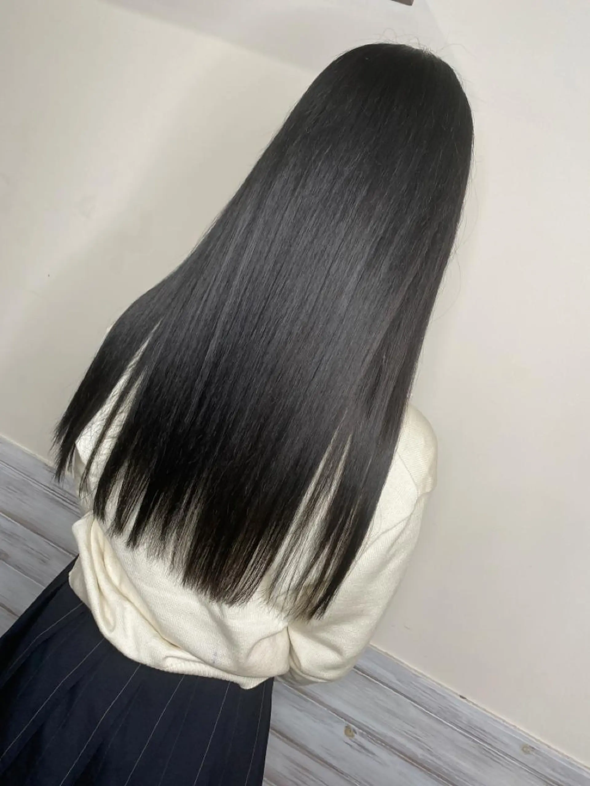 ロング カラー グレージュ カット ヘアカラー トリートメント グランルシア梅田所属・女性指名人気no.1 尾崎のヘアスタイル