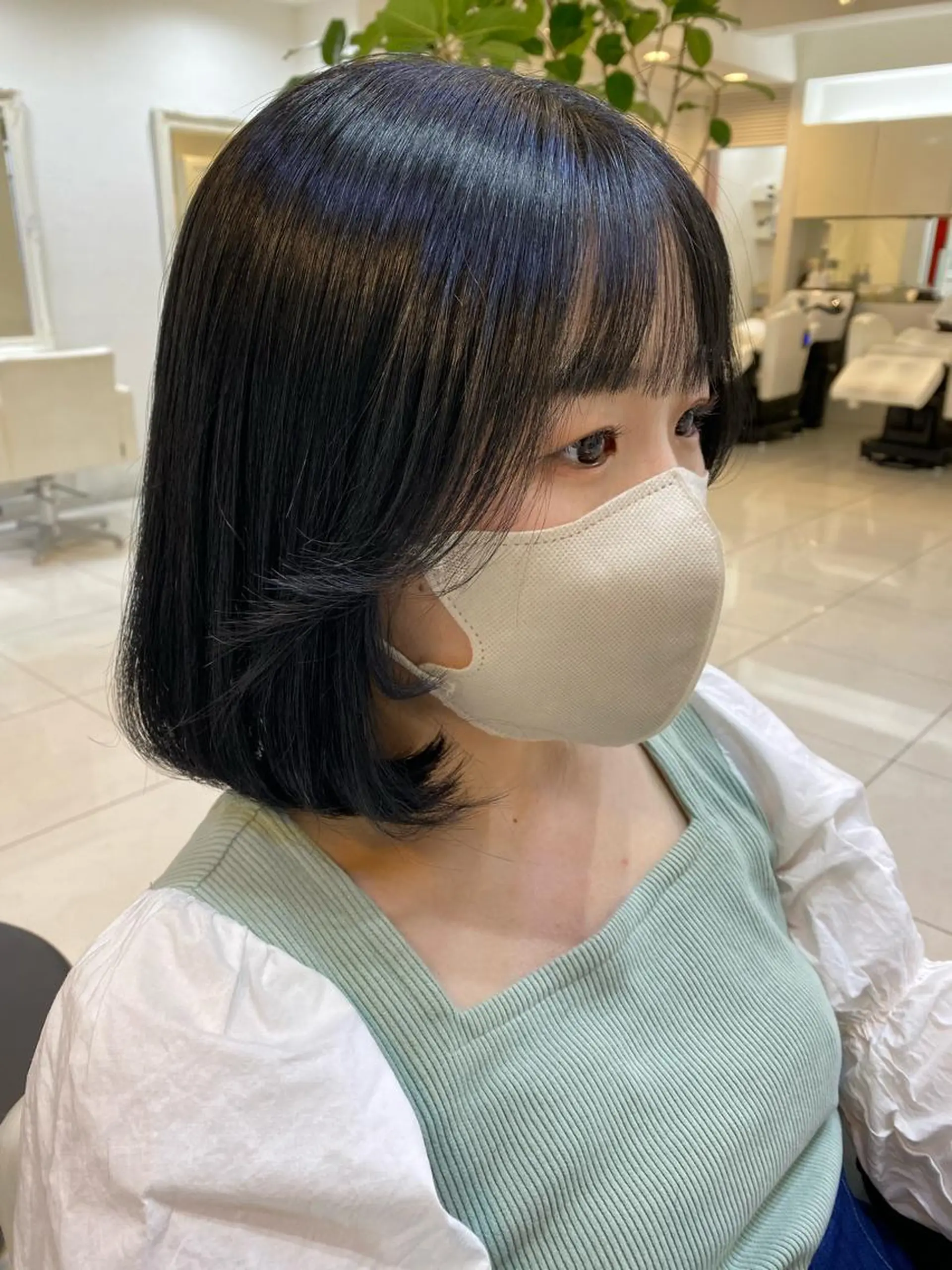 ミディアム カラー ヘアアレンジ マツエク・マツパ アイブロウ タンバルモリ カット 透明感カラー🫧ヘア セット🫧松本菜月の眉毛・アイブロウイメージ