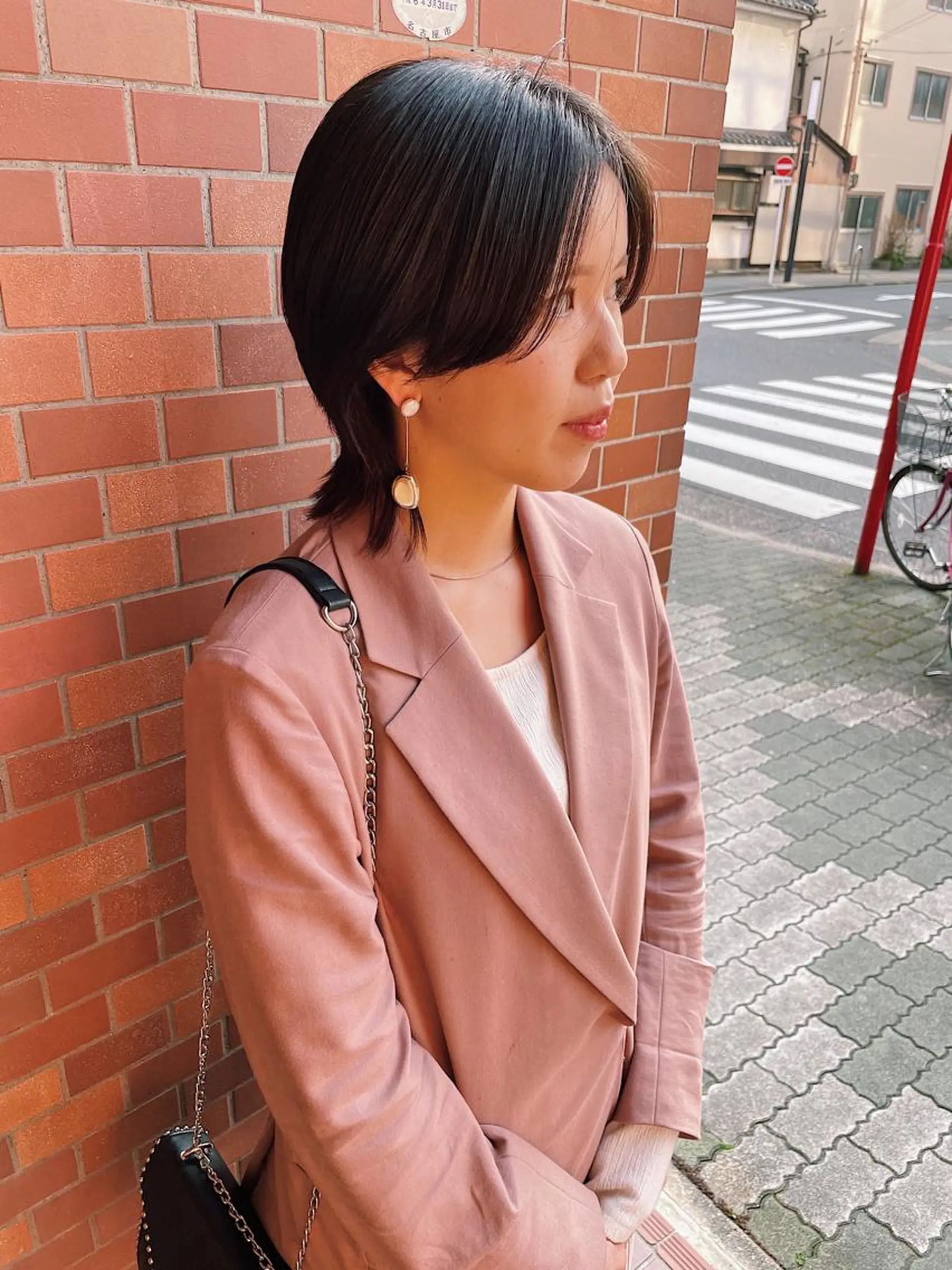 ショート 丹羽大喜 縮毛矯正/美髪矯正のヘアスタイル