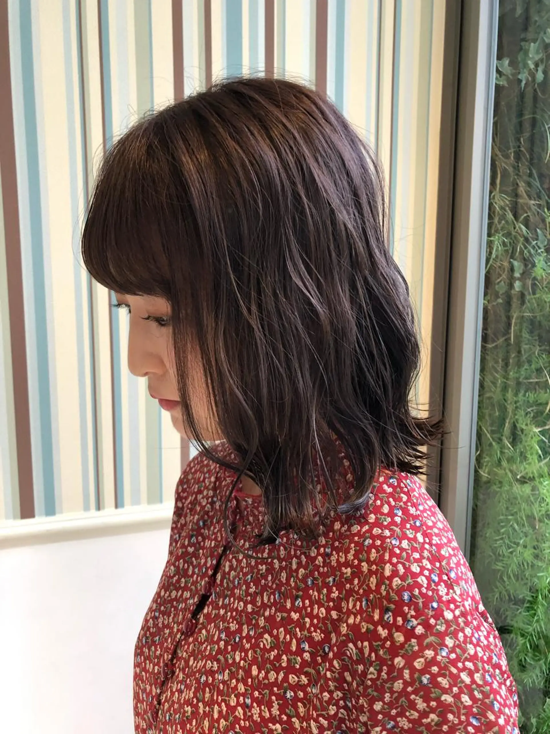 ミディアム メンズ縮毛矯正 ♠️店長下平隼人のヘアスタイル