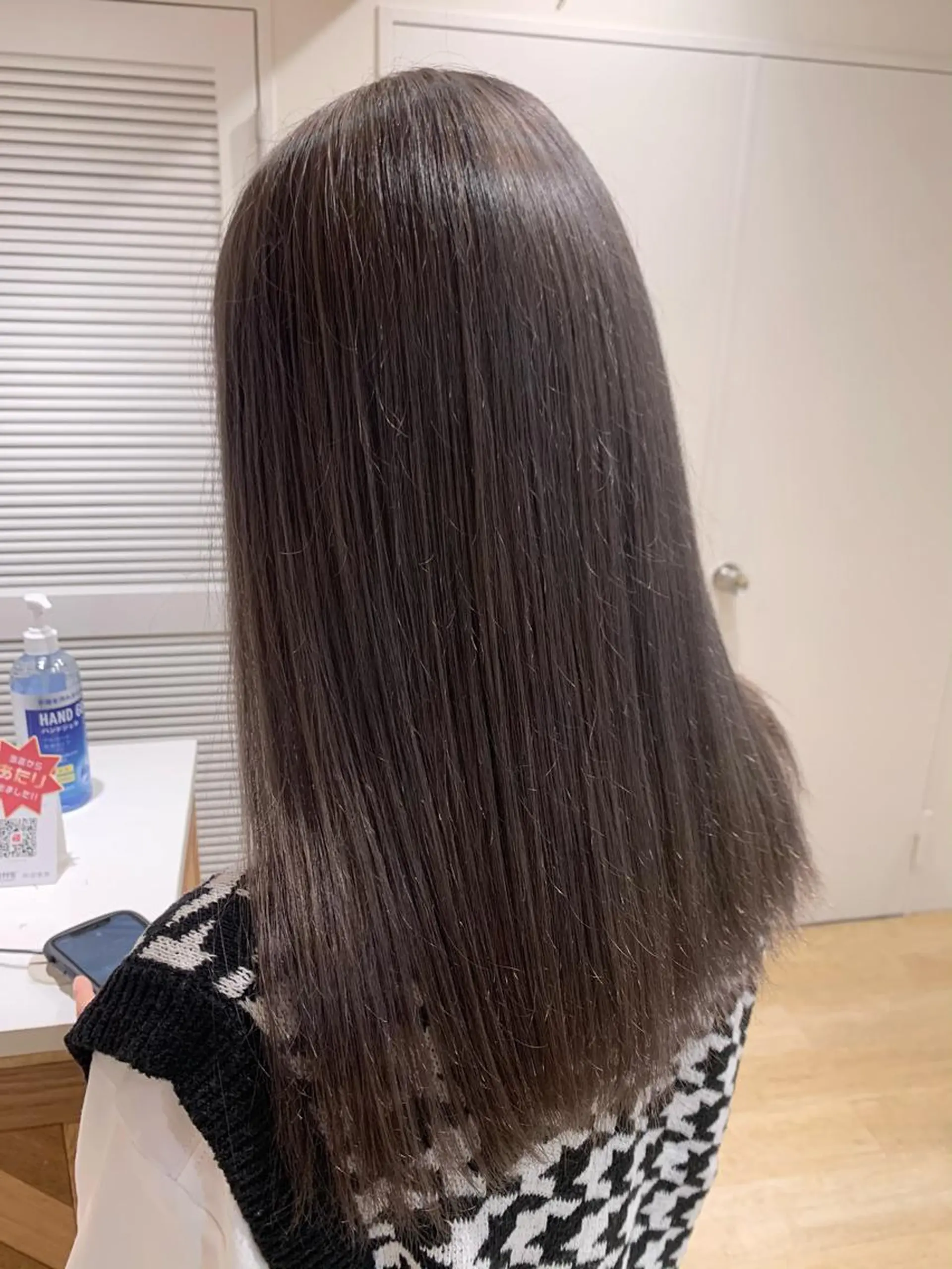 セミロング カット ヘアカラー 渋谷ハイトーン/ デザインカラー阿部のヘアスタイル