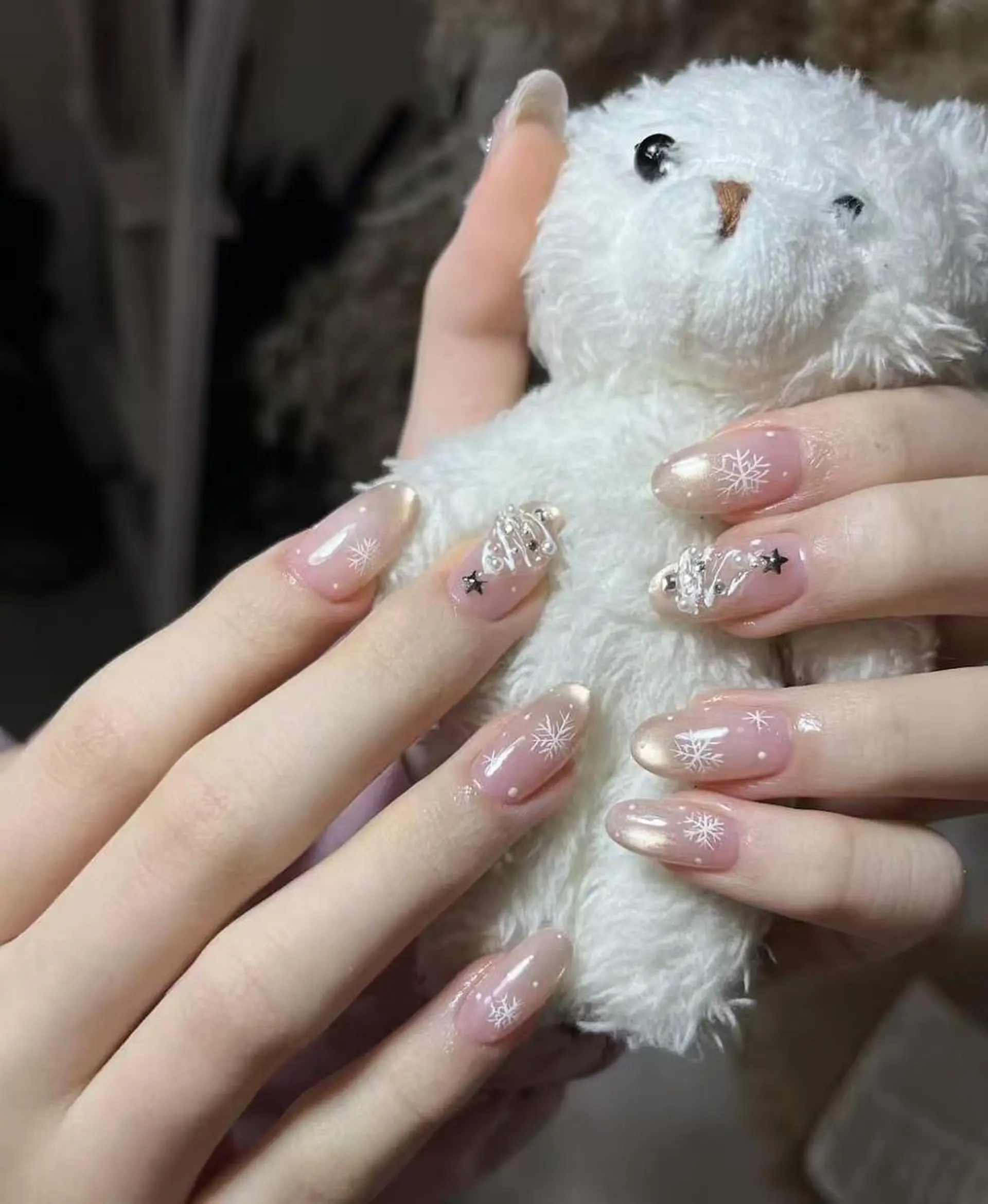 ネイル アートネイル ジェルネイル 韓国ネイル 持ち込み パラジェル Hana Bloom Nail 渋谷道玄坂のネイルデザイン