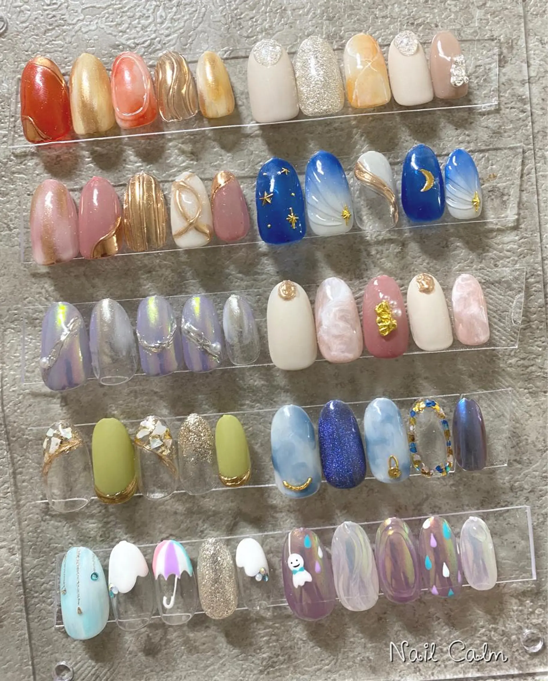 ネイル アートネイル ハンドネイル Nail Calm所属・プライベートサロン Calmのネイルデザイン