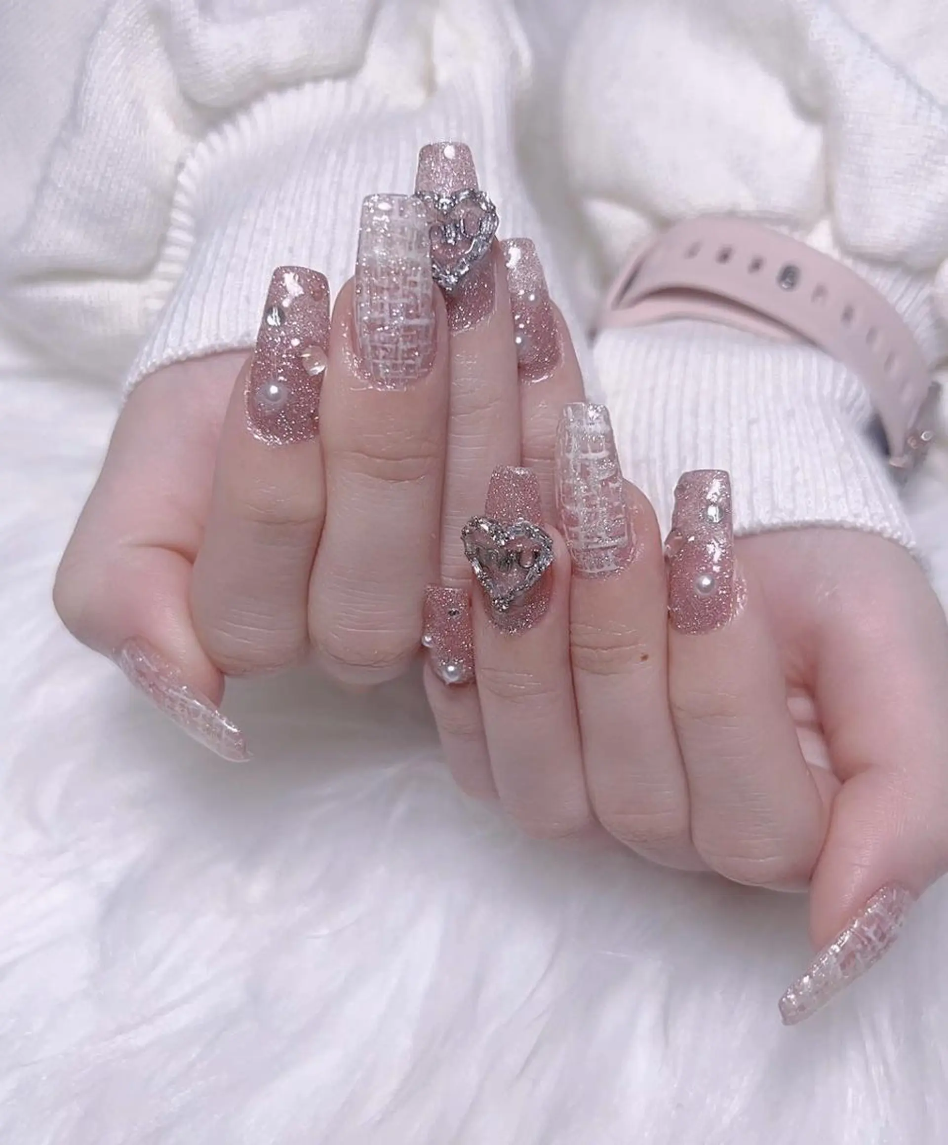 ネイル na🎀🎀na ちゅるちゅるのネイルデザイン