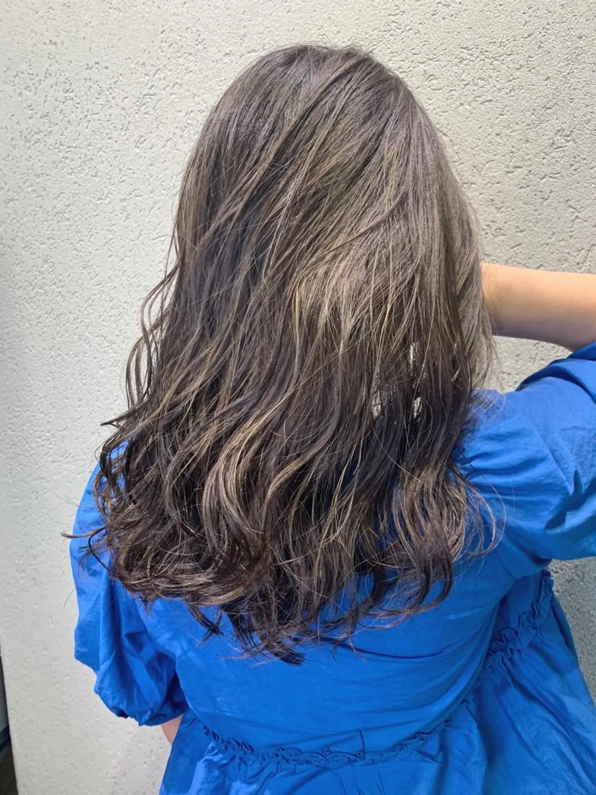 ロング カラー カット ヘアカラー トリートメント 酸性ストレート/ブリ ーチなし/中村 匠のヘアスタイル