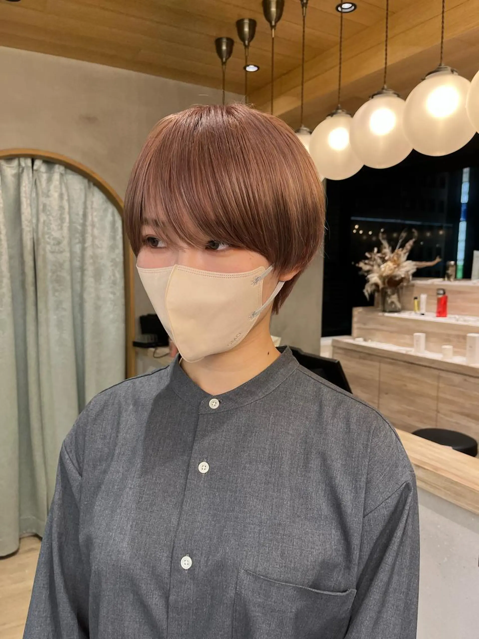 ショート カット トリートメント 🩵縮毛矯正/ブリー チ/髪質改善/いつかのヘアスタイル