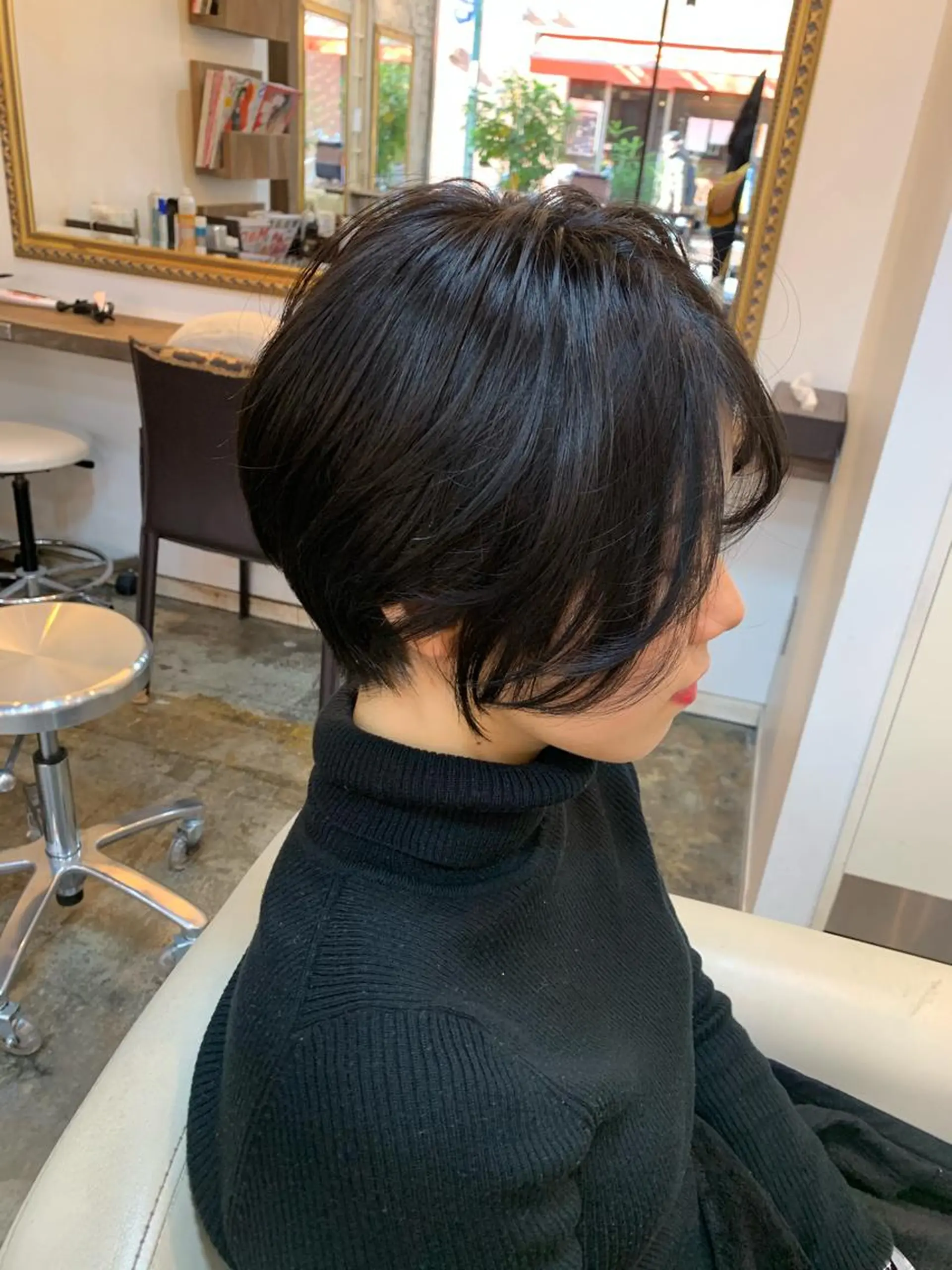 ショート ショートボブ ボブ ショートヘア 鈴木 優美のヘアスタイル