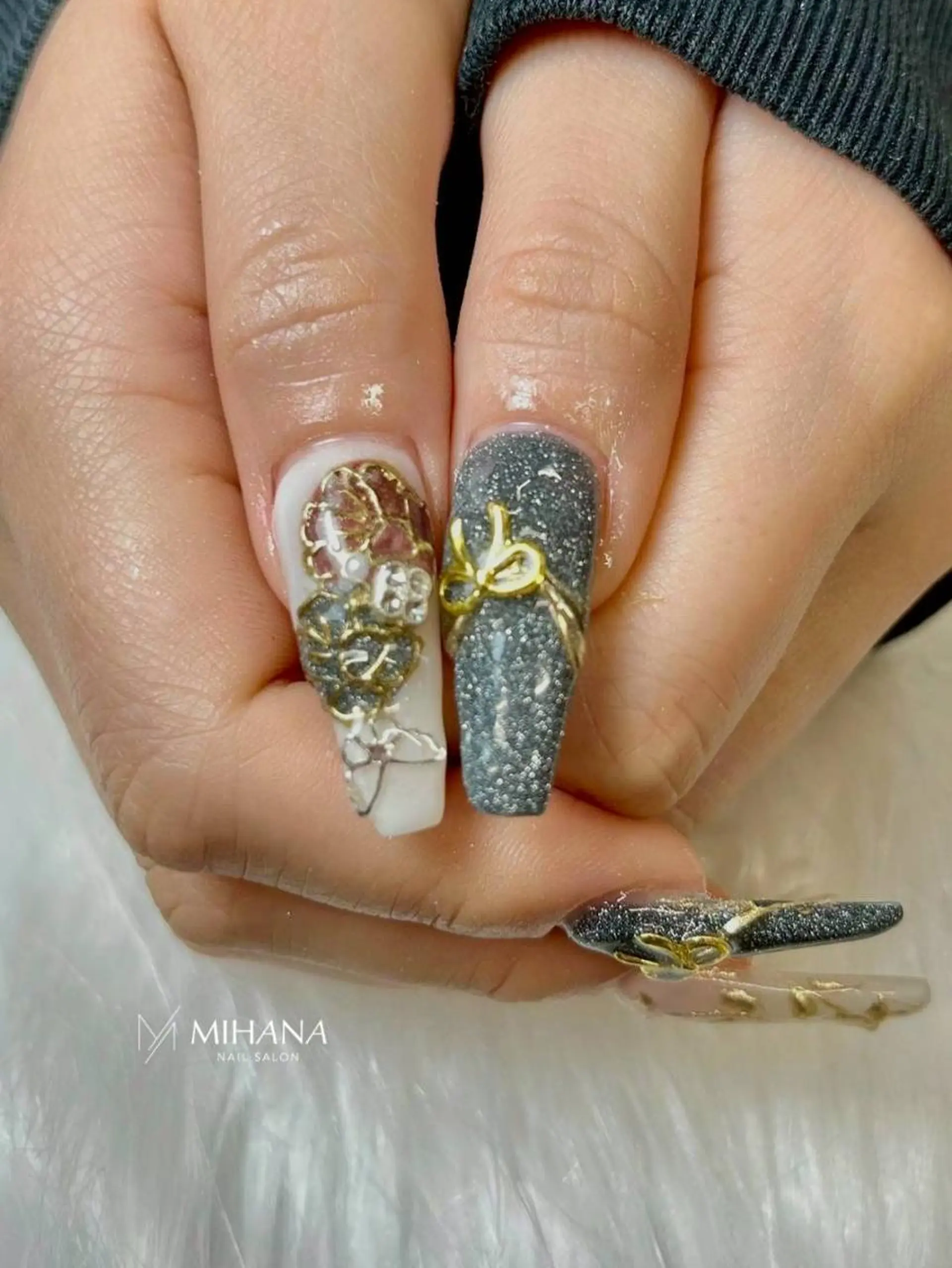 ネイル ジェルネイル パラジェル ハンドネイル MIHANAネイル／ MINH ミンのネイルデザイン