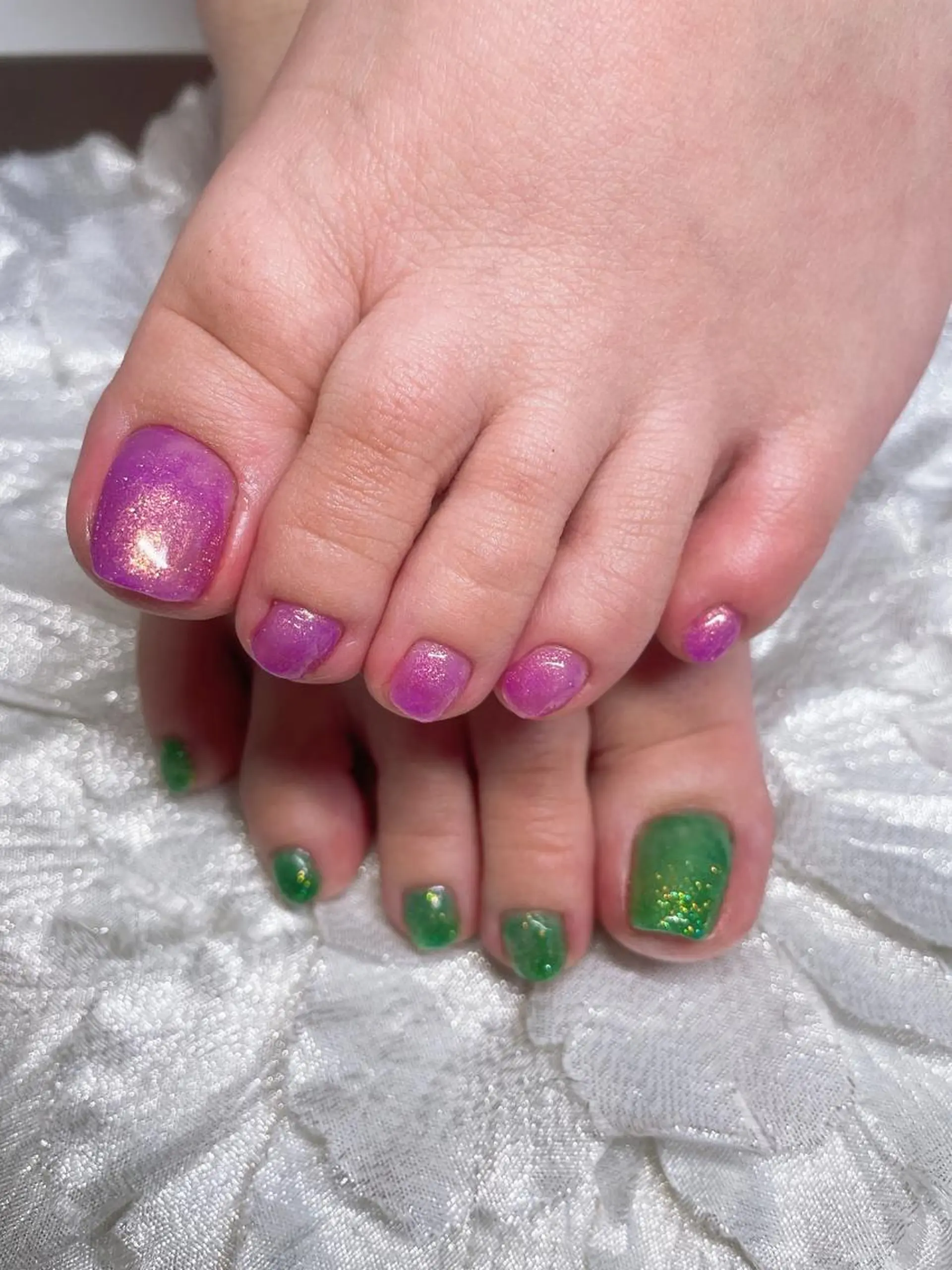 ネイル ジェルネイル ワンカラーネイル 遠藤 唯菜のネイルデザイン