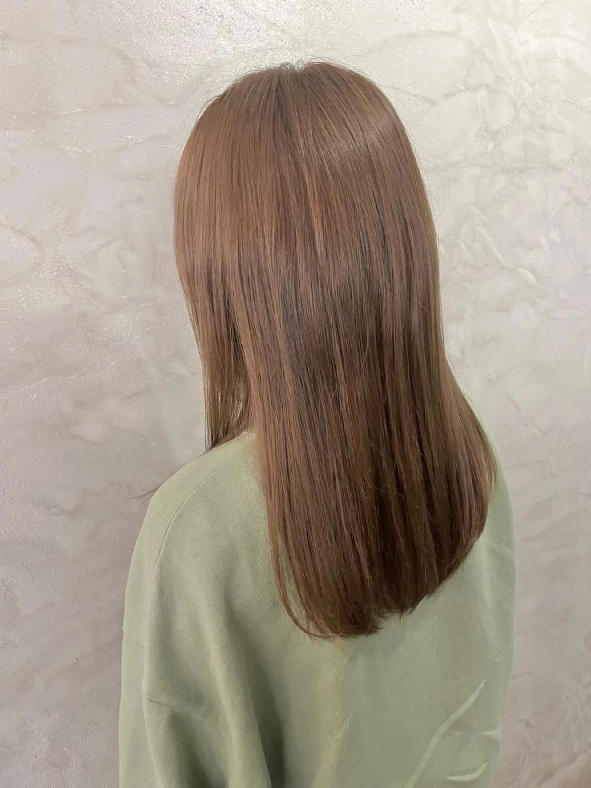 セミロング カラー ブリーチ ブリーチなしカラー 透明感カラー/ ブリーチ無し/RYOのヘアスタイル