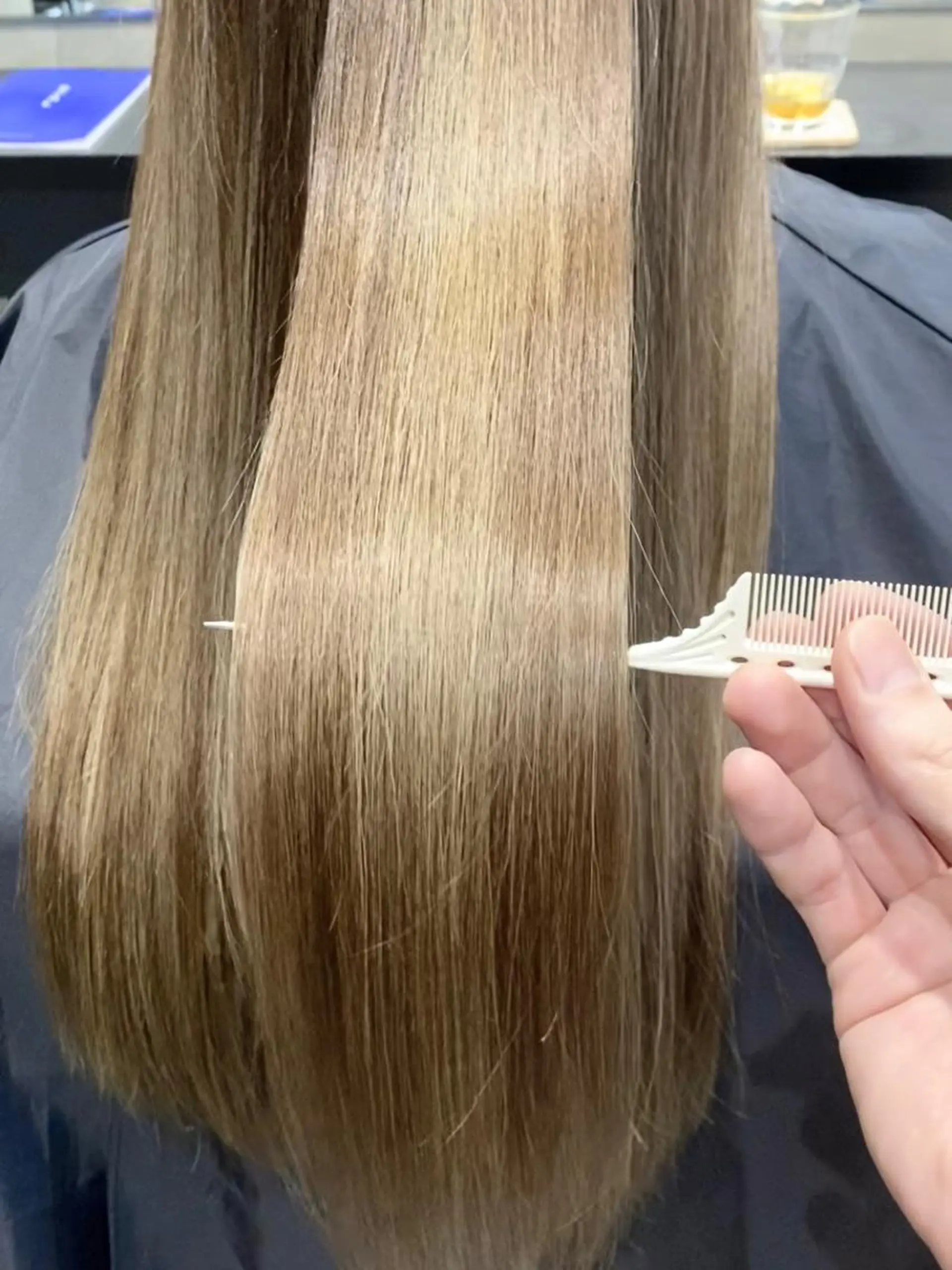 ロング ハイライト Mogami Kengoのヘアスタイル