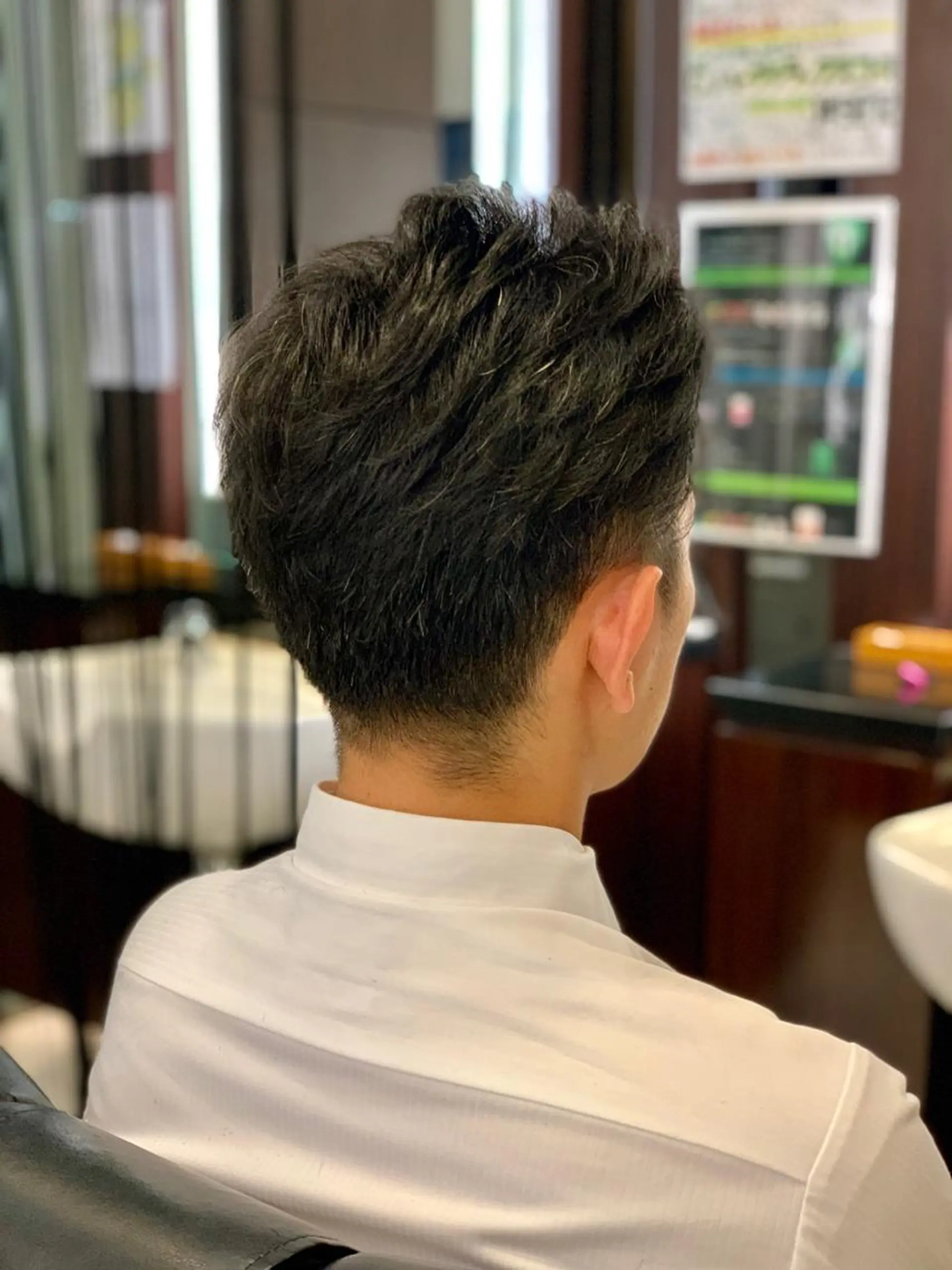 ショート メンズ 刈り上げ ショートヘア HAIR&GROOMING YOSHIZAWA Inc所属・渡邊 絢のヘアスタイル