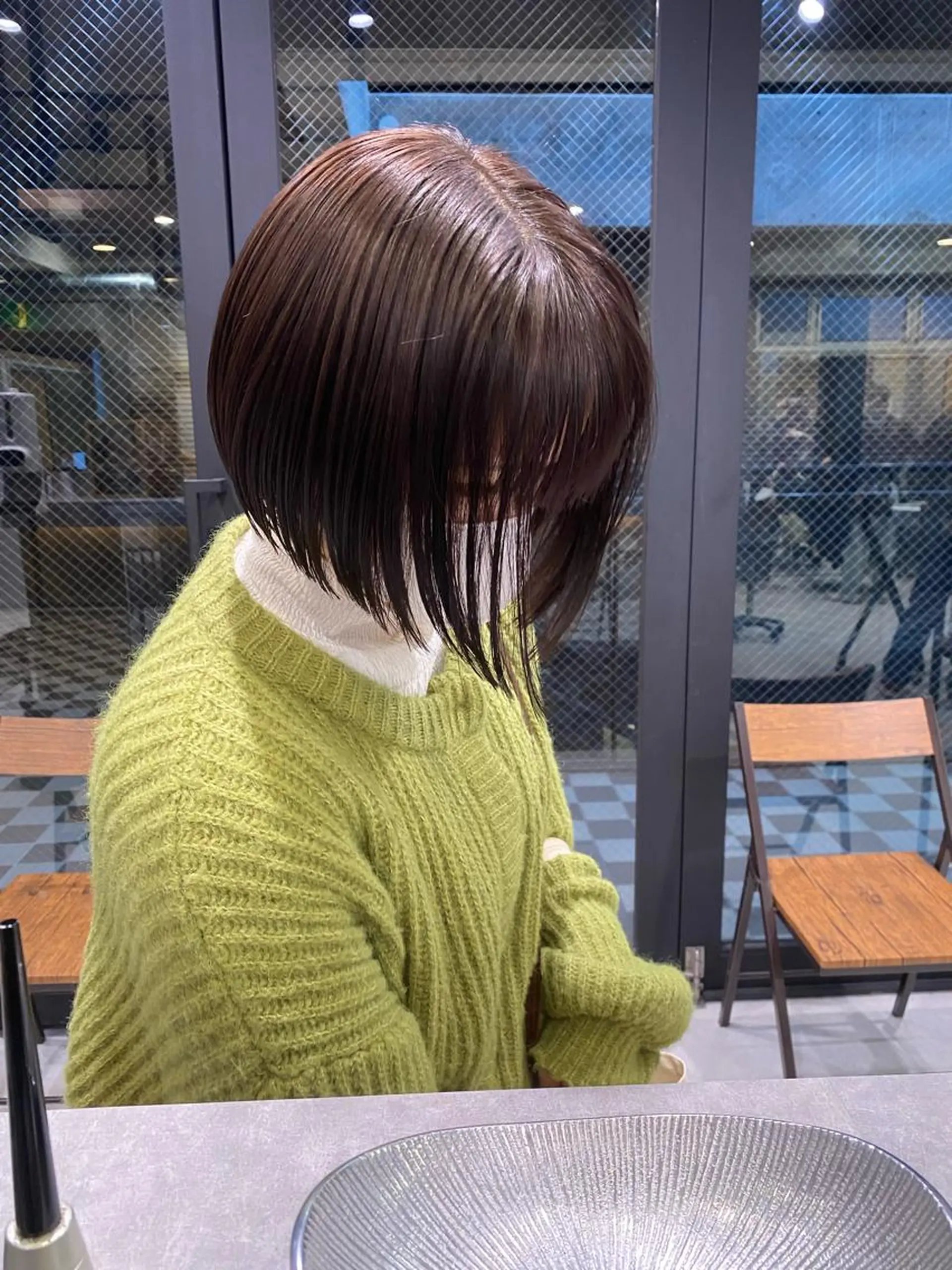 ショート 🫧ハイライトカラー 🫧 𝓜𝓘𝓤のヘアスタイル