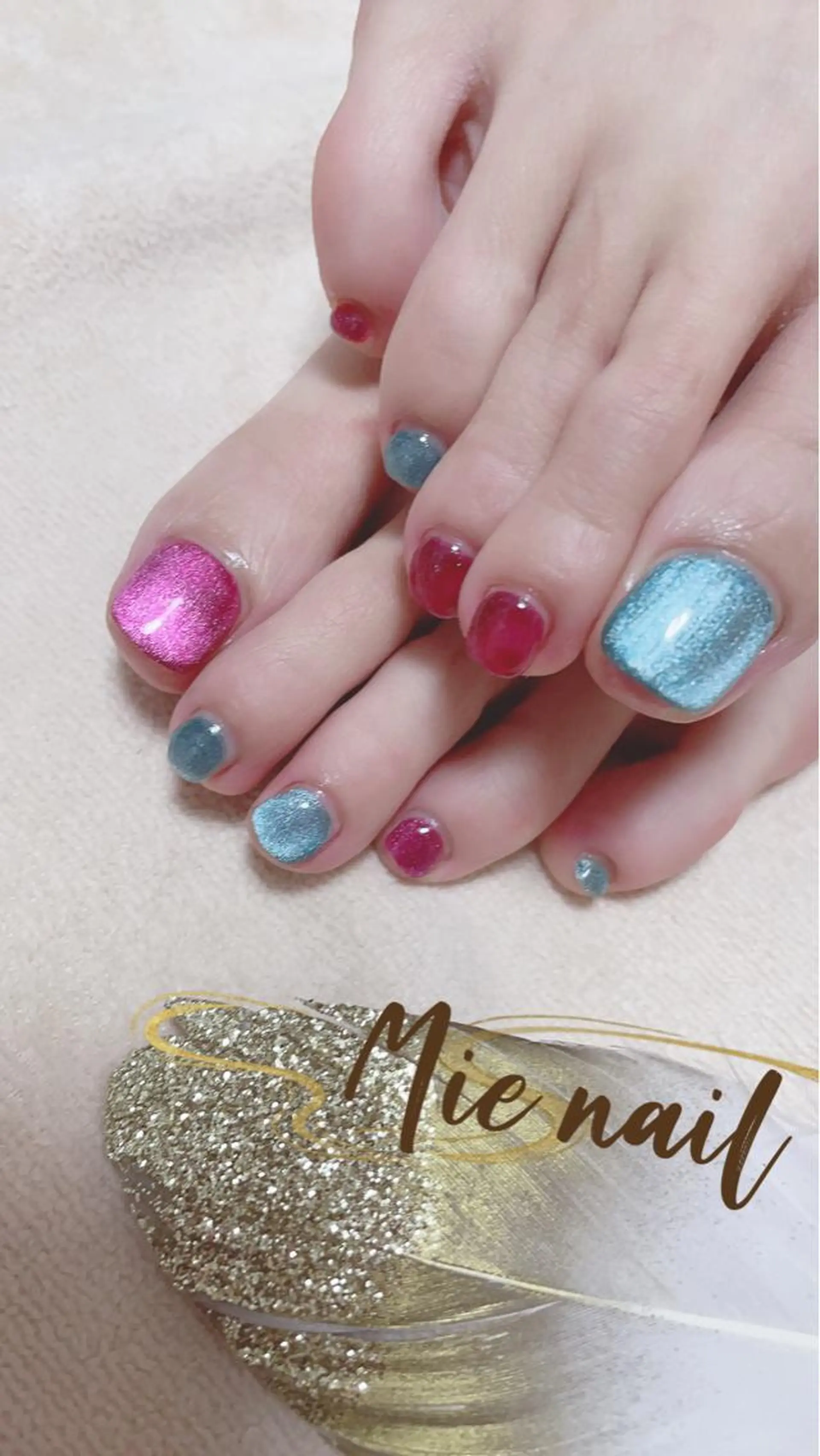 ネイル ハンドネイル フットネイル ハンドケア Mie nailのネイルデザイン
