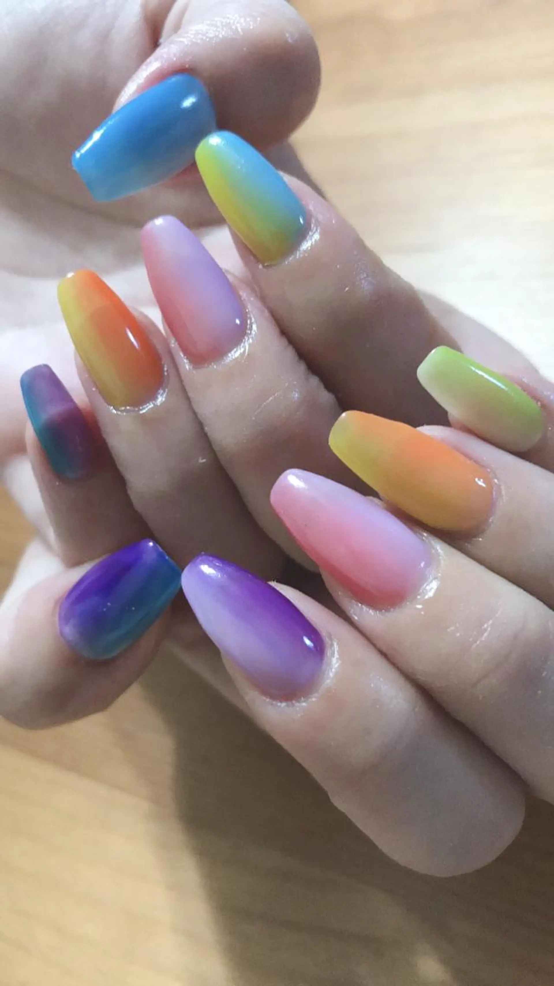 ネイル グラデーション kawaguchi yukiのネイルデザイン