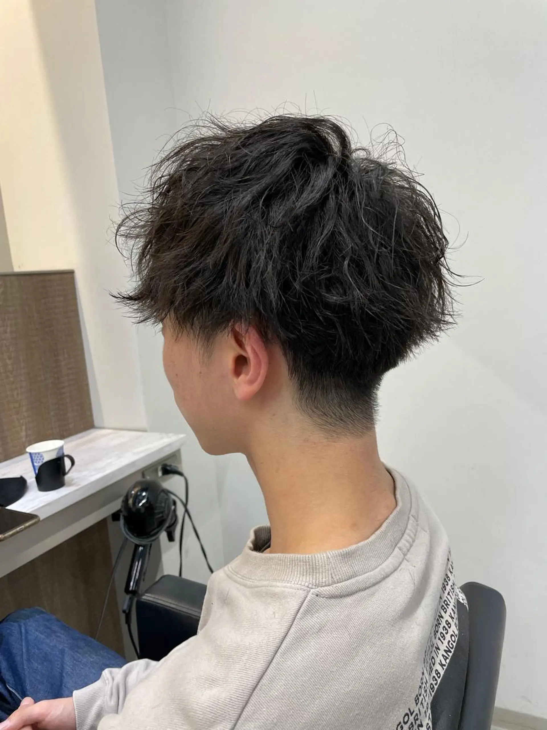 パーマ メンズ カット パーマ 福永速人 /メンズパーマのヘアスタイル