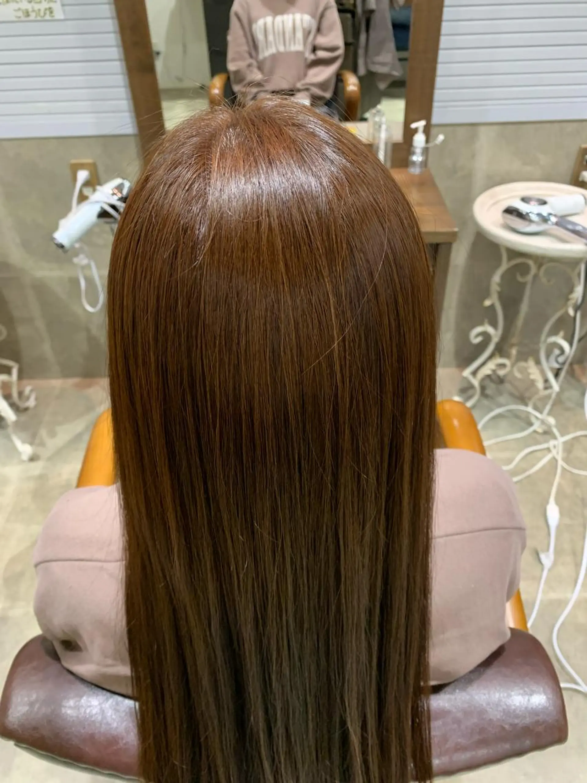 ロング カラー 山口 莉々香のヘアスタイル