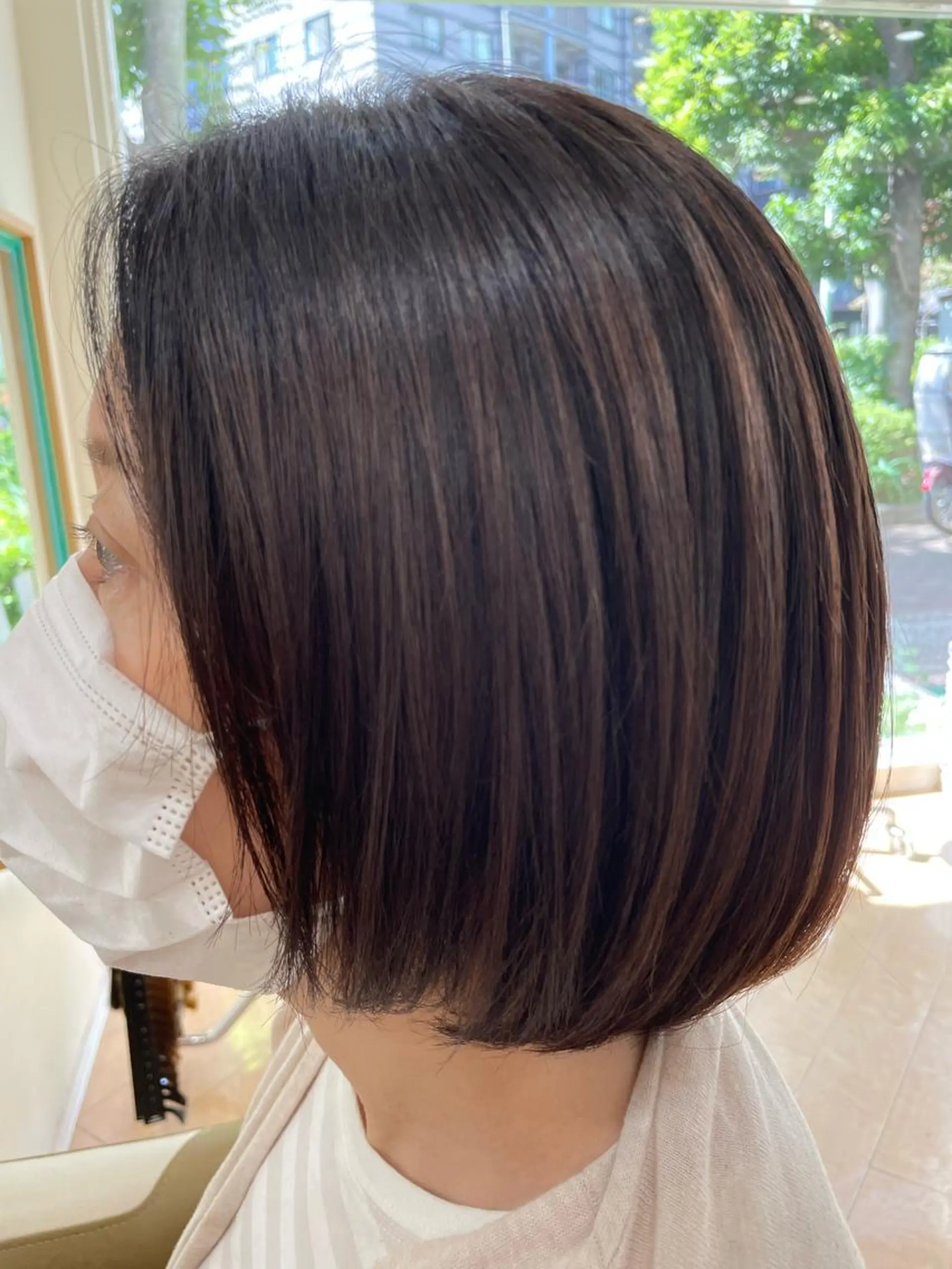 ショート カット ヘアカラー 福原 亜祐美のヘアスタイル