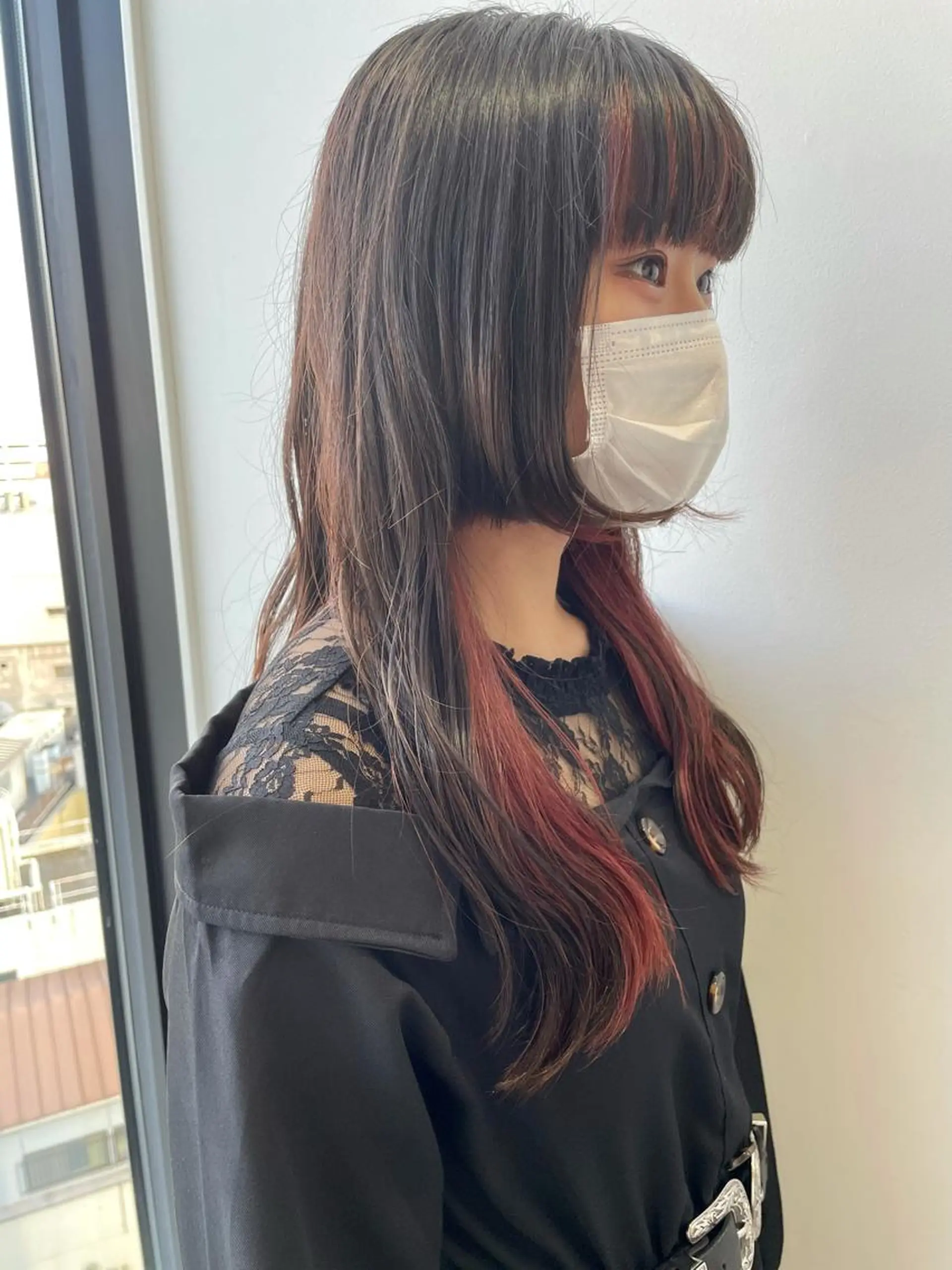 ロング カラー Saako/髪質改善 /耳つぼジュエリーのヘアスタイル